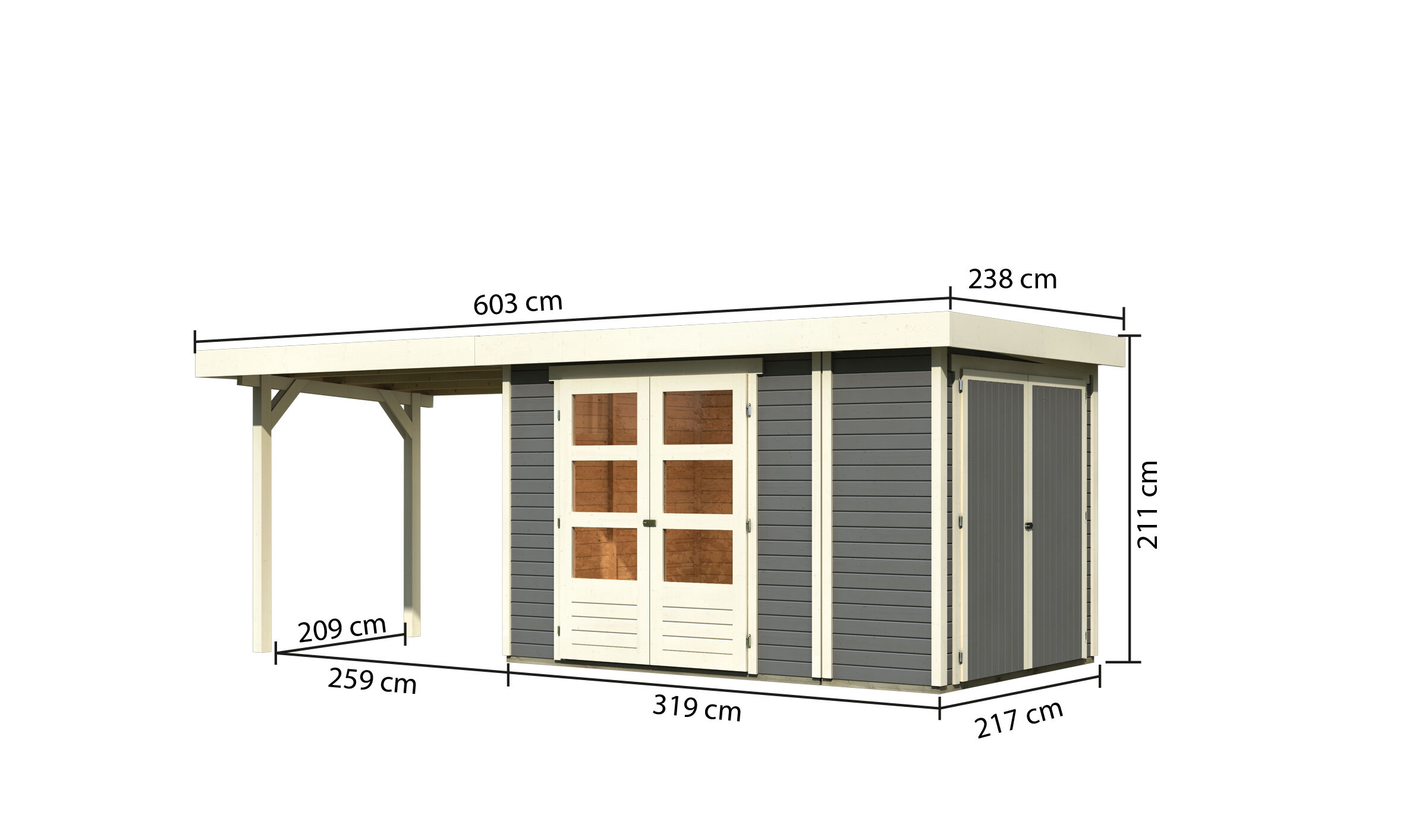 Gartenhaus Retola 3