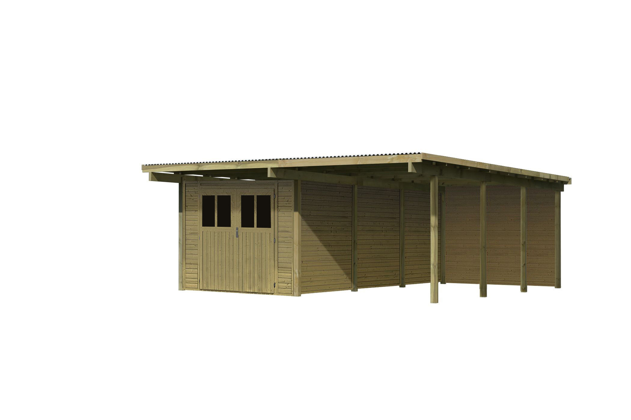 Doppelcarport Eco 2