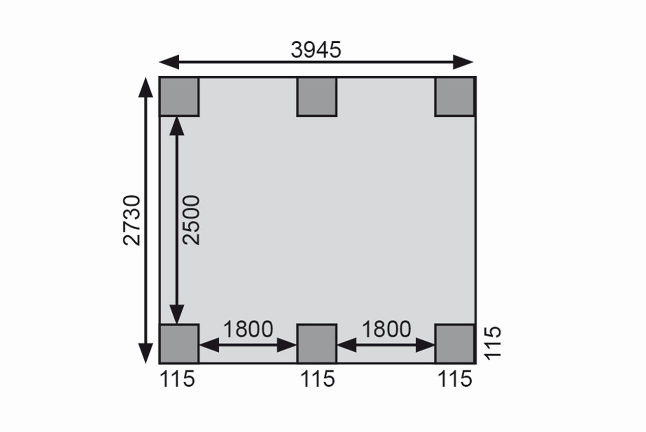 Doppelcarport Classic 1