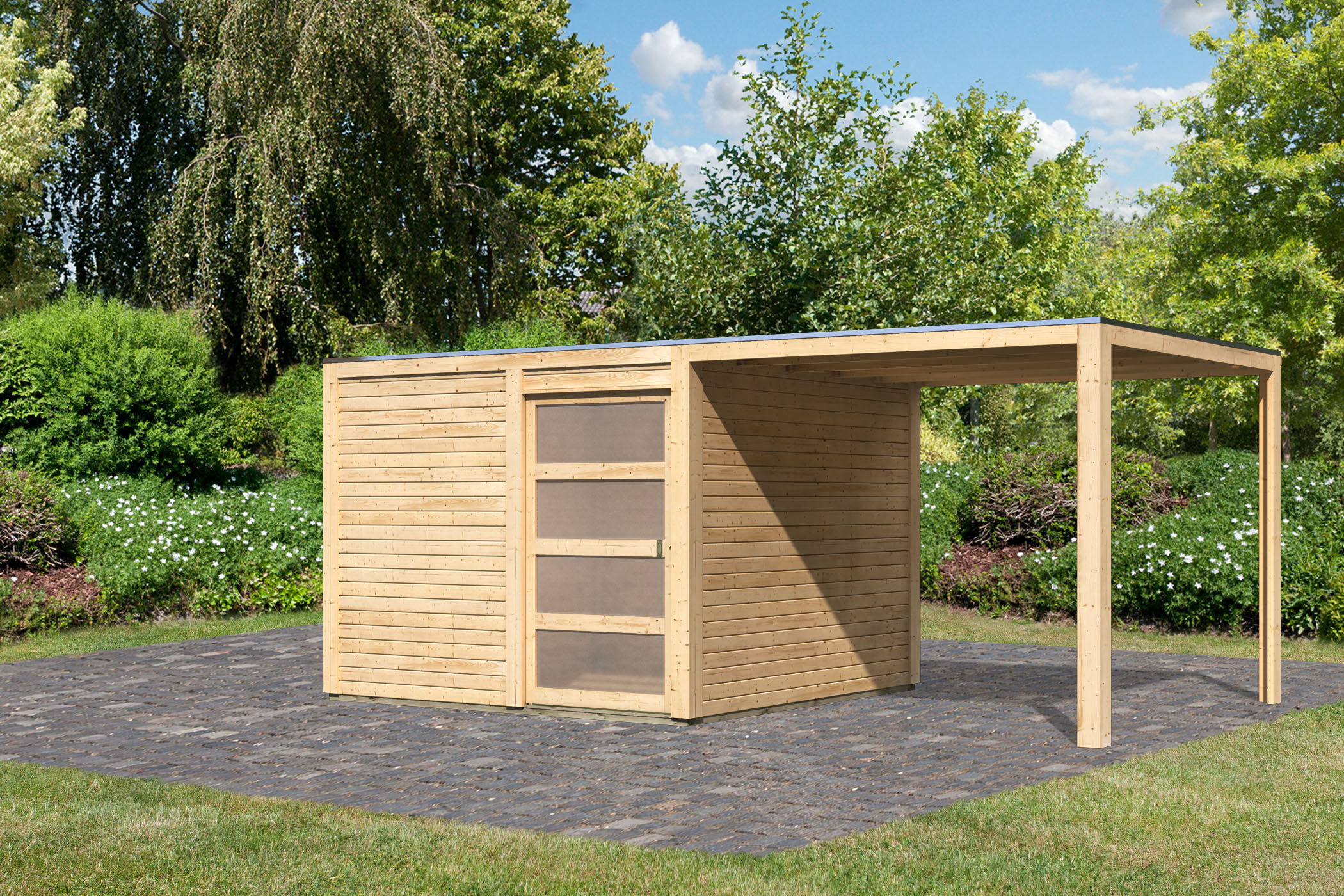 Gartenhaus Qubic 2