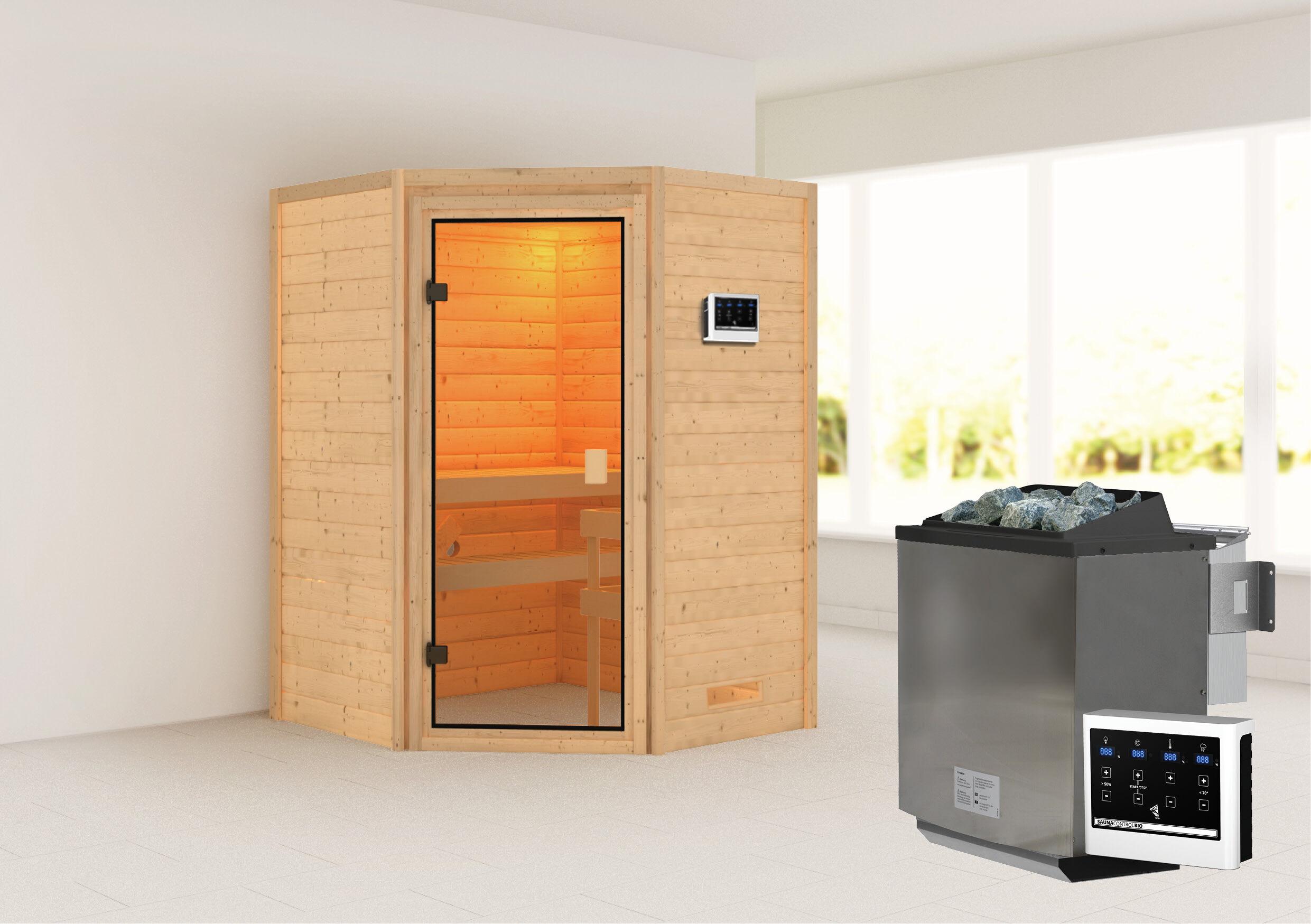 Sauna Valida 1 Eckeinstieg