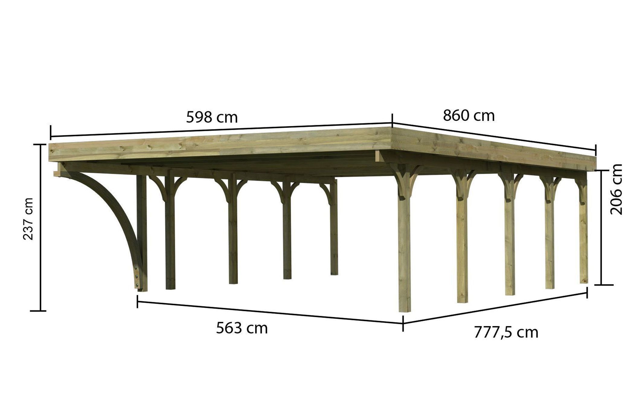 Doppelcarport Classic 3