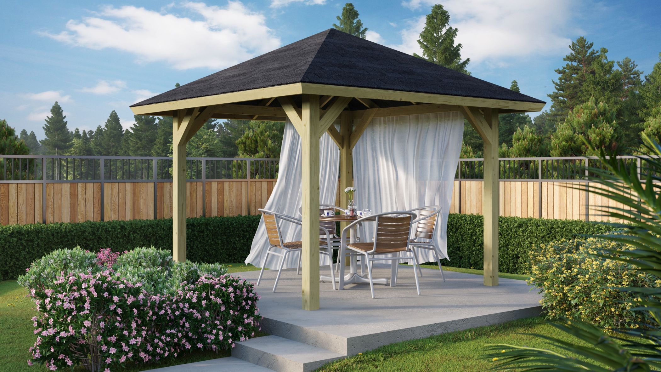 Pavillon Bergen 1