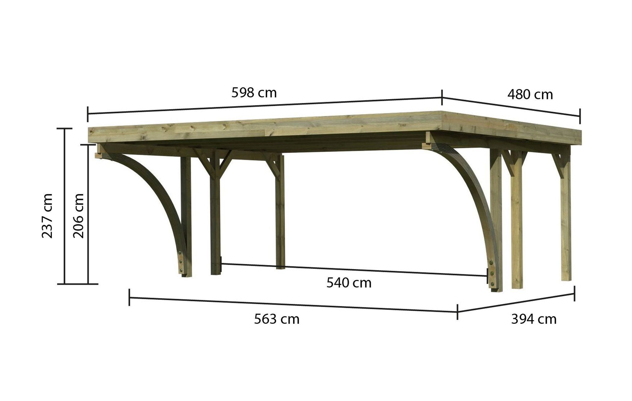 Doppelcarport Classic 1