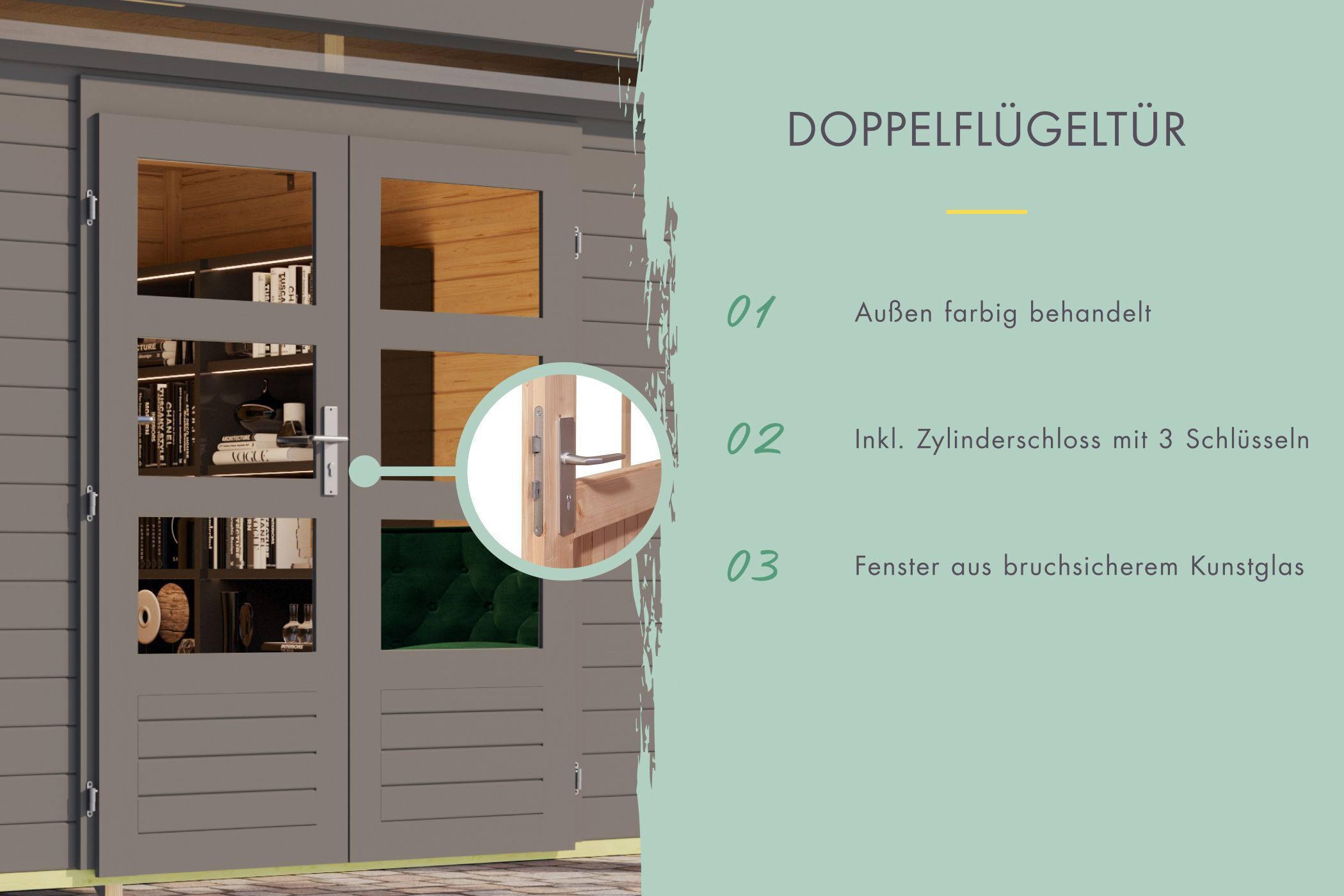 Gartenhaus Lahar 3,5