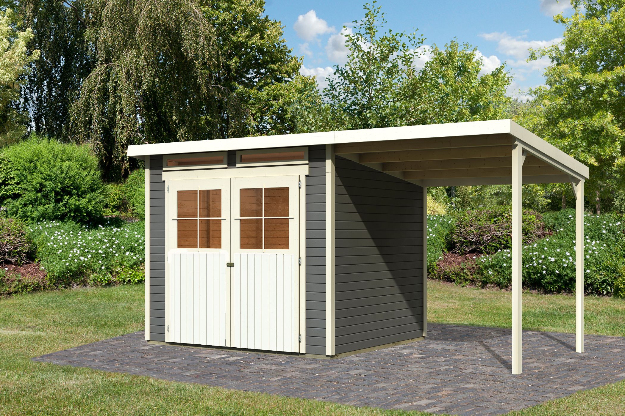 Karibu Gartenhaus System