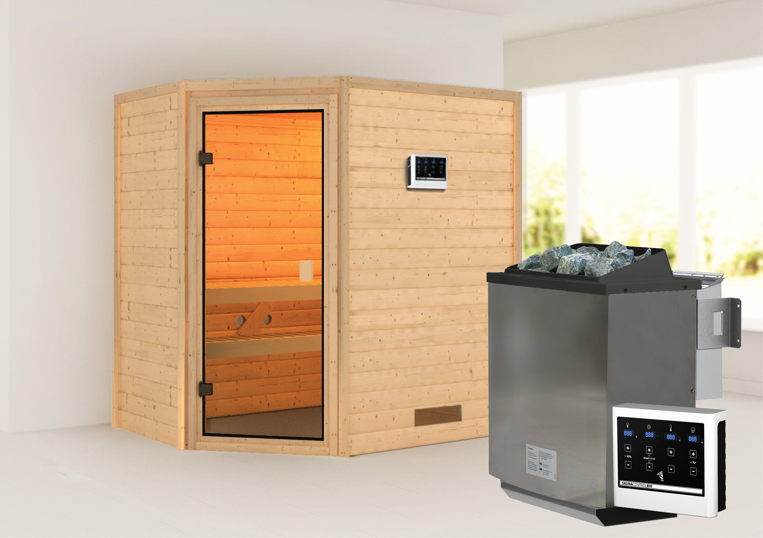 Sauna Valida 2 Eckeinstieg