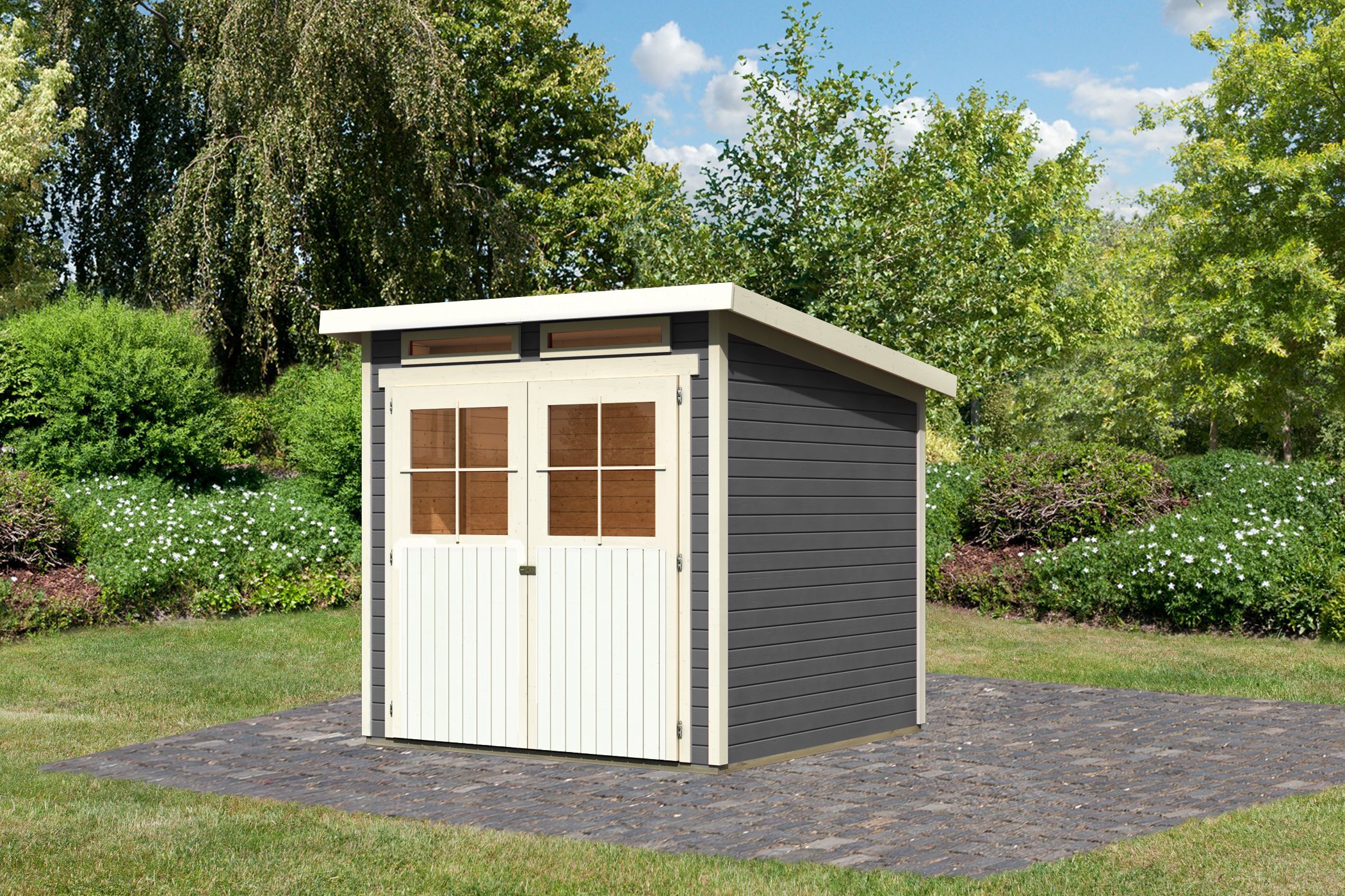Karibu Gartenhaus System