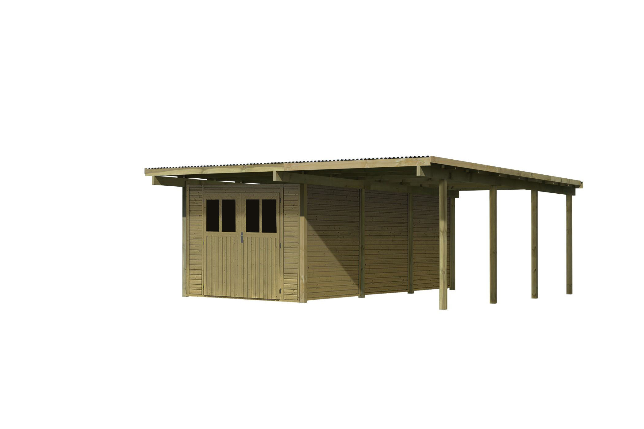 Doppelcarport Eco 2