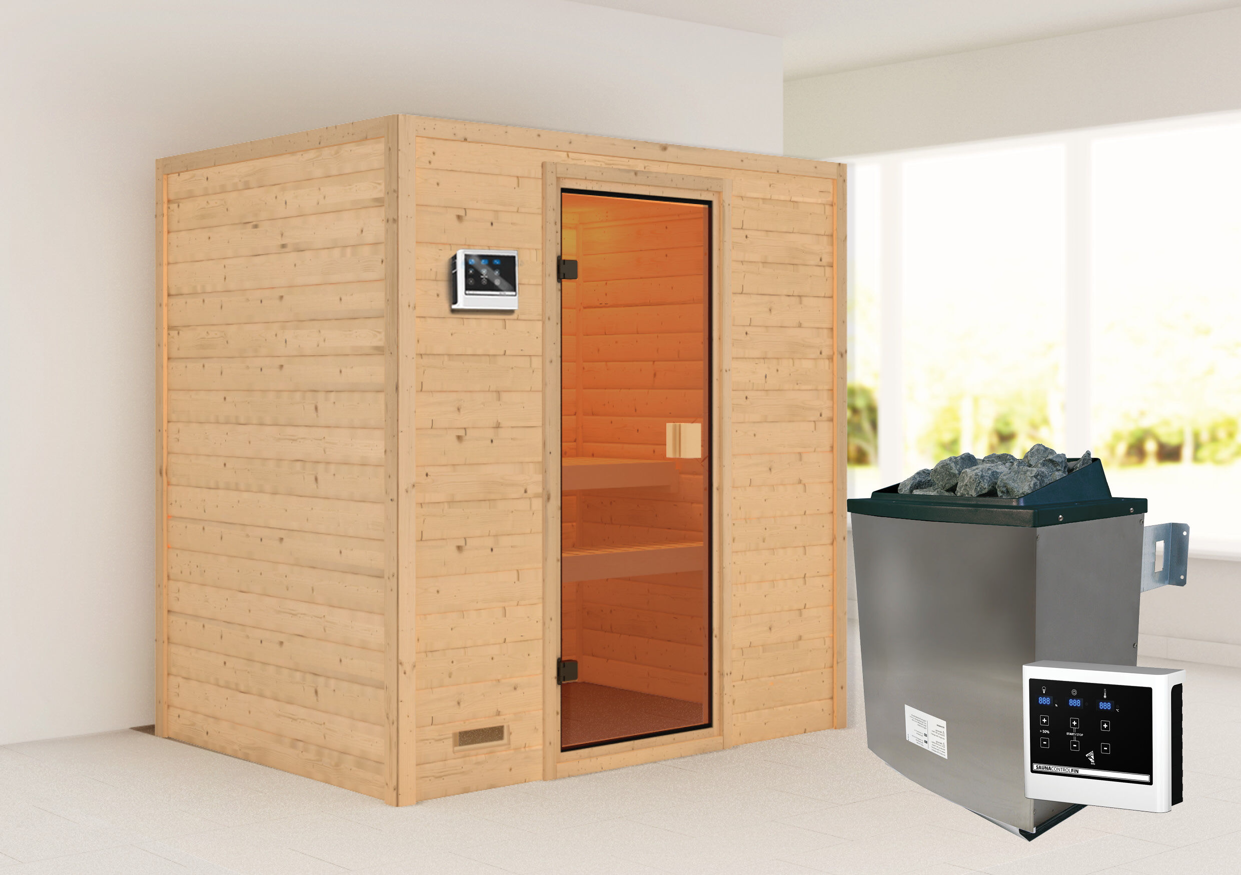 Sauna Valida 2 Fronteinstieg