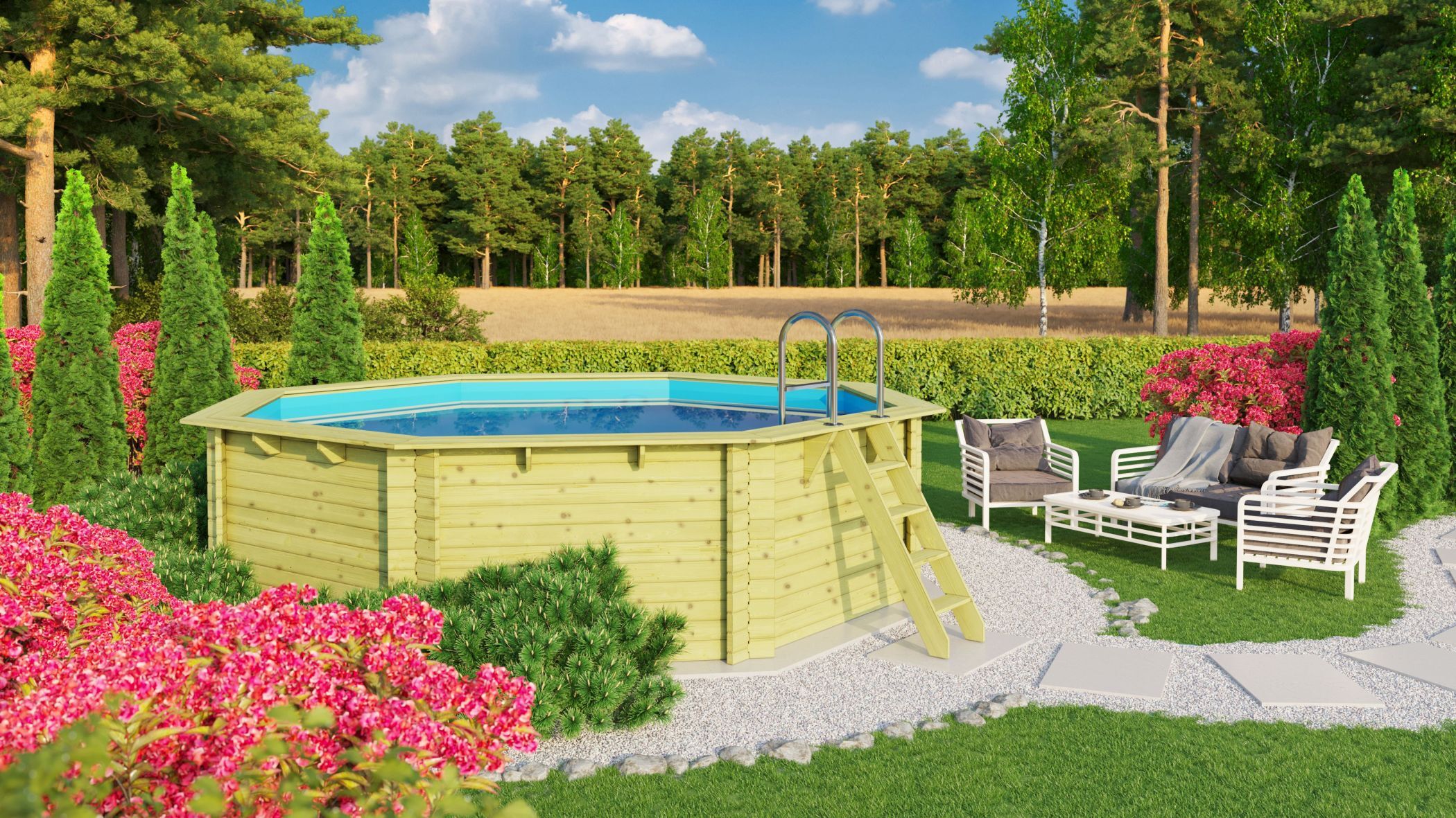 Pool Modell 2 A / Lagerabverkauf