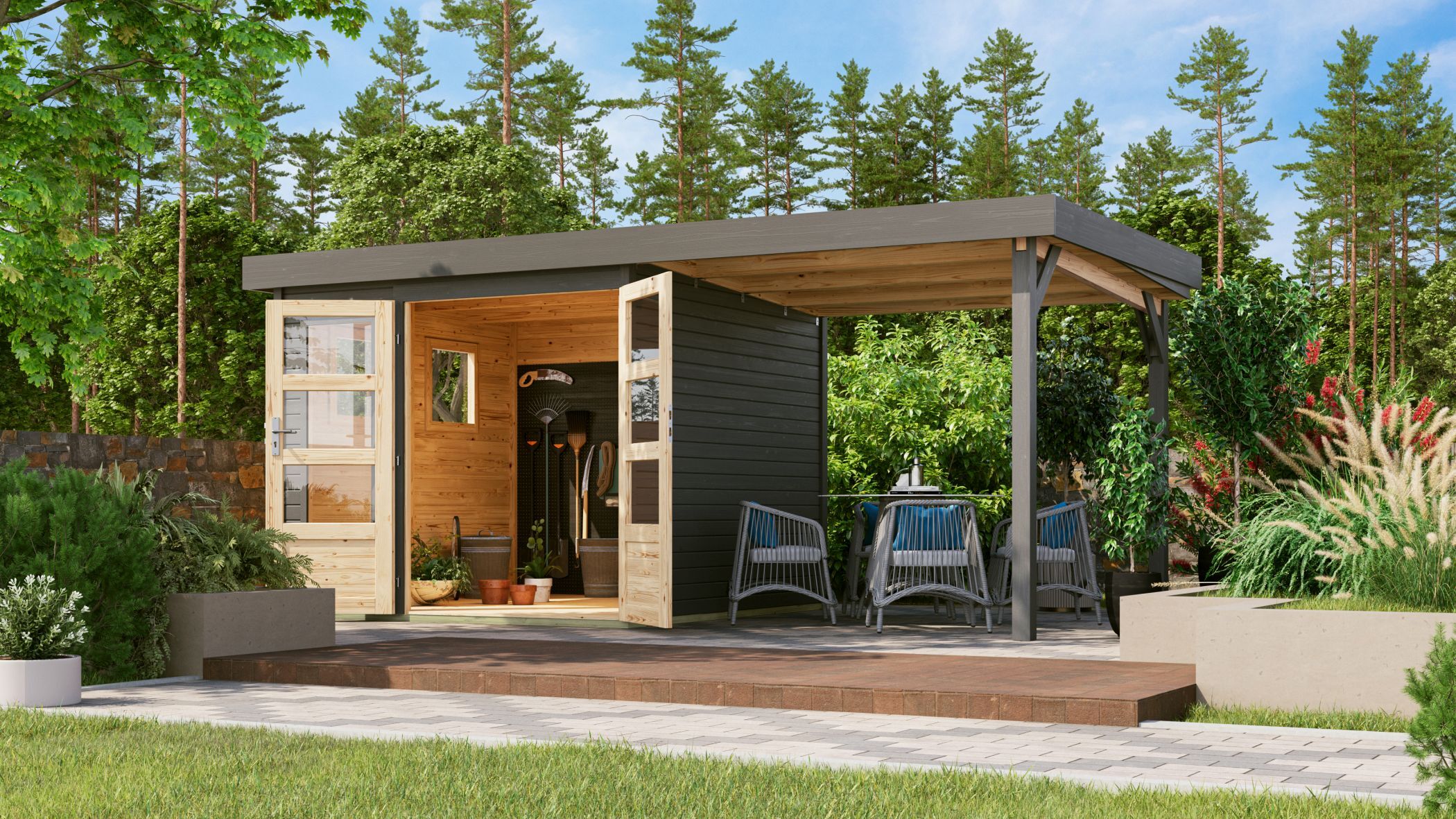 Gartenhaus Lahar 3,5