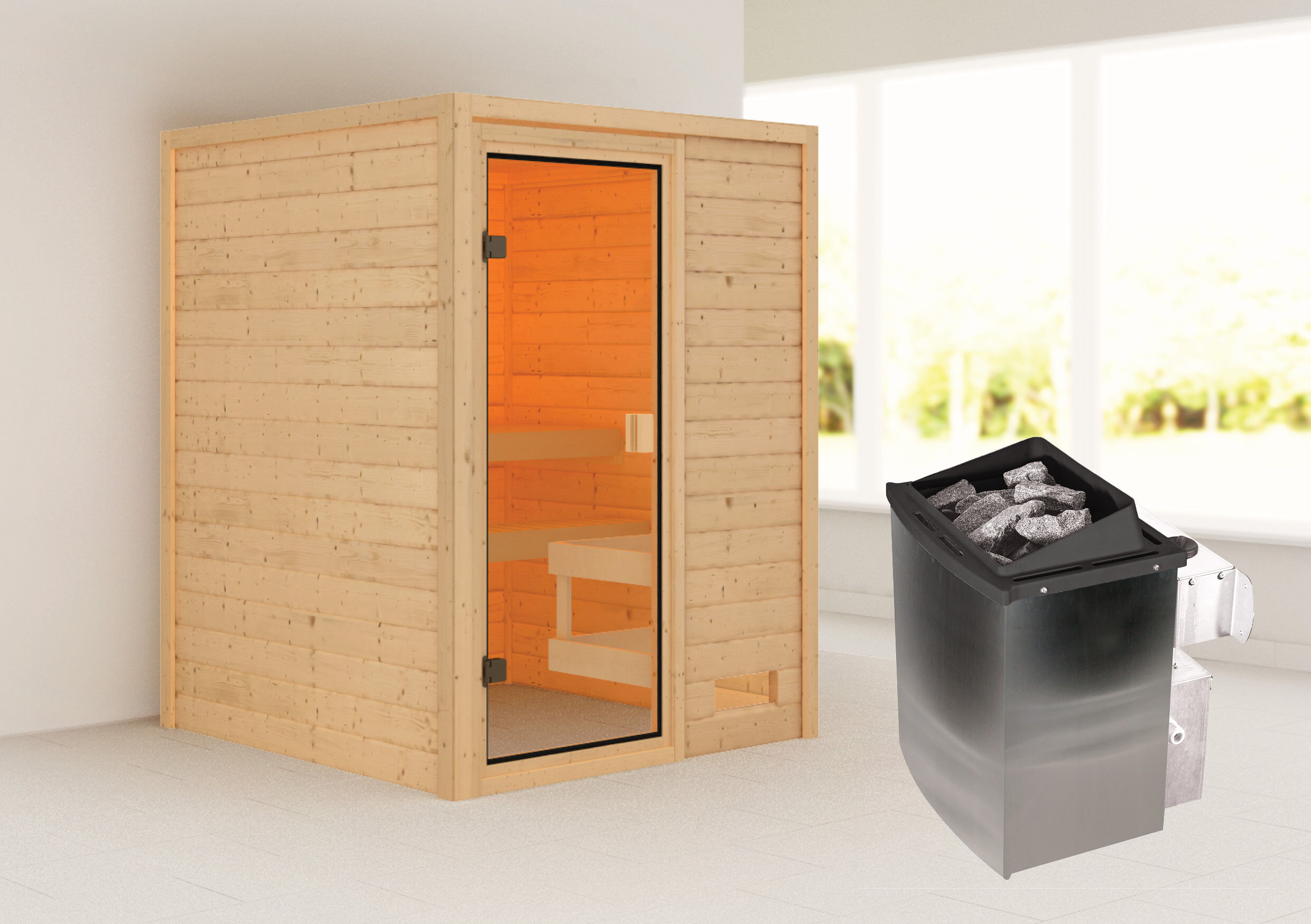 Sauna Valida 1 Fronteinstieg