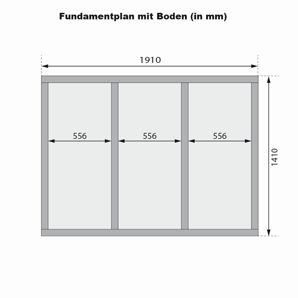 Saunahaus Hytti 1 mit graphit Ganzglastür / Lagerabverkauf