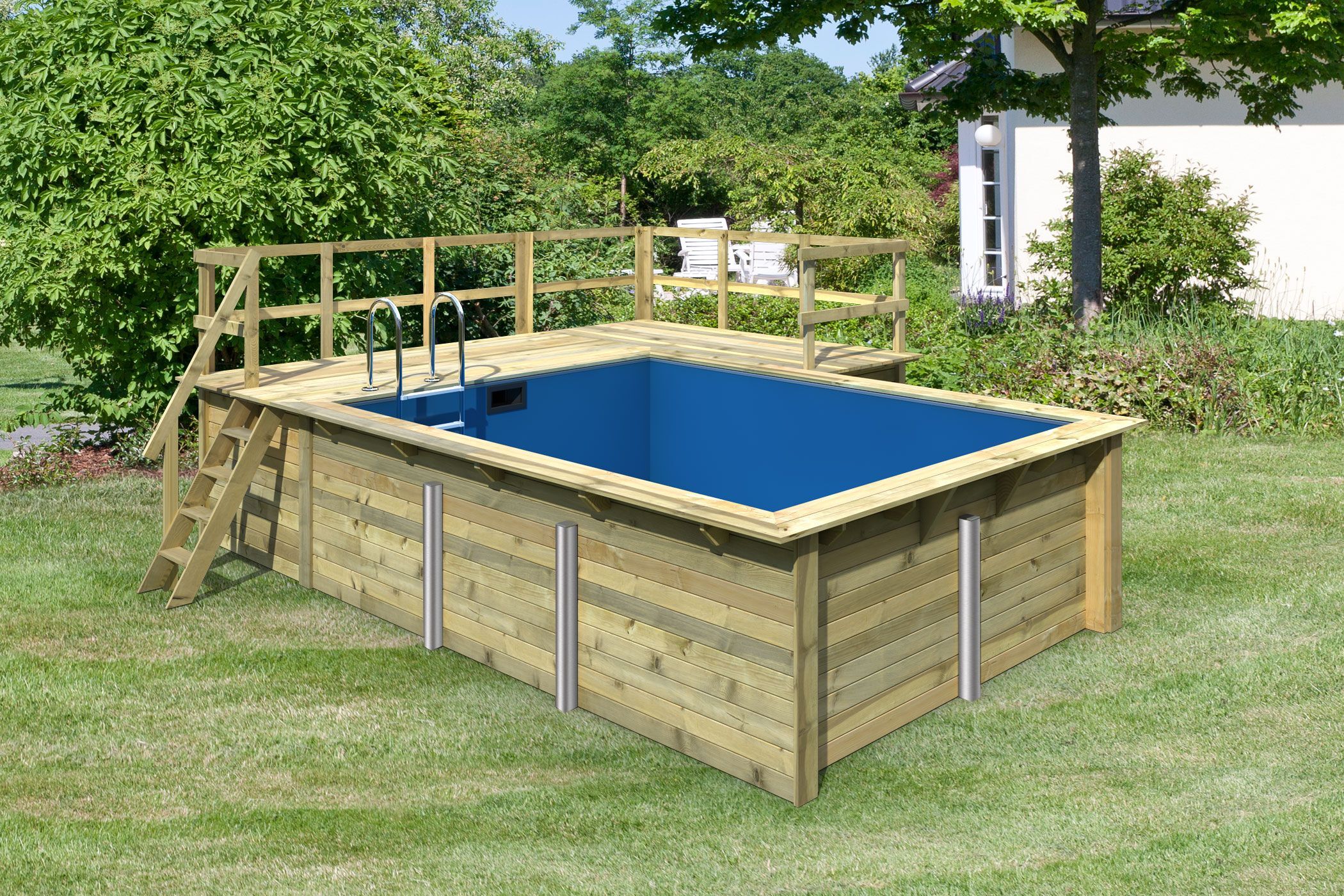 Rechteck Pool 2