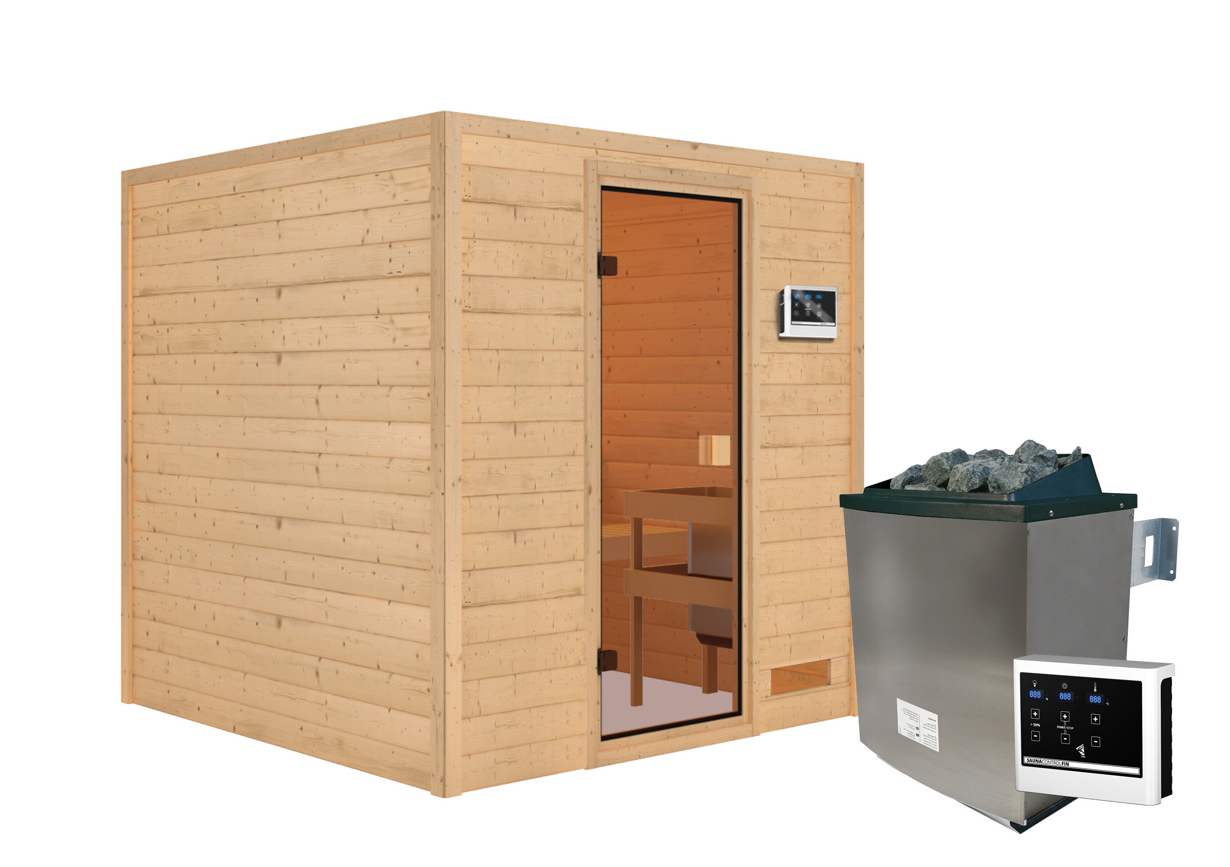 Sauna Valida 3 Fronteinstieg