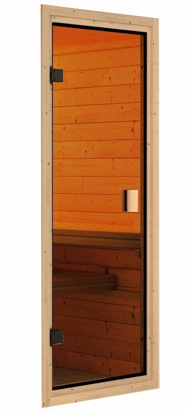 Sauna Valida 2 Eckeinstieg mit Fenster