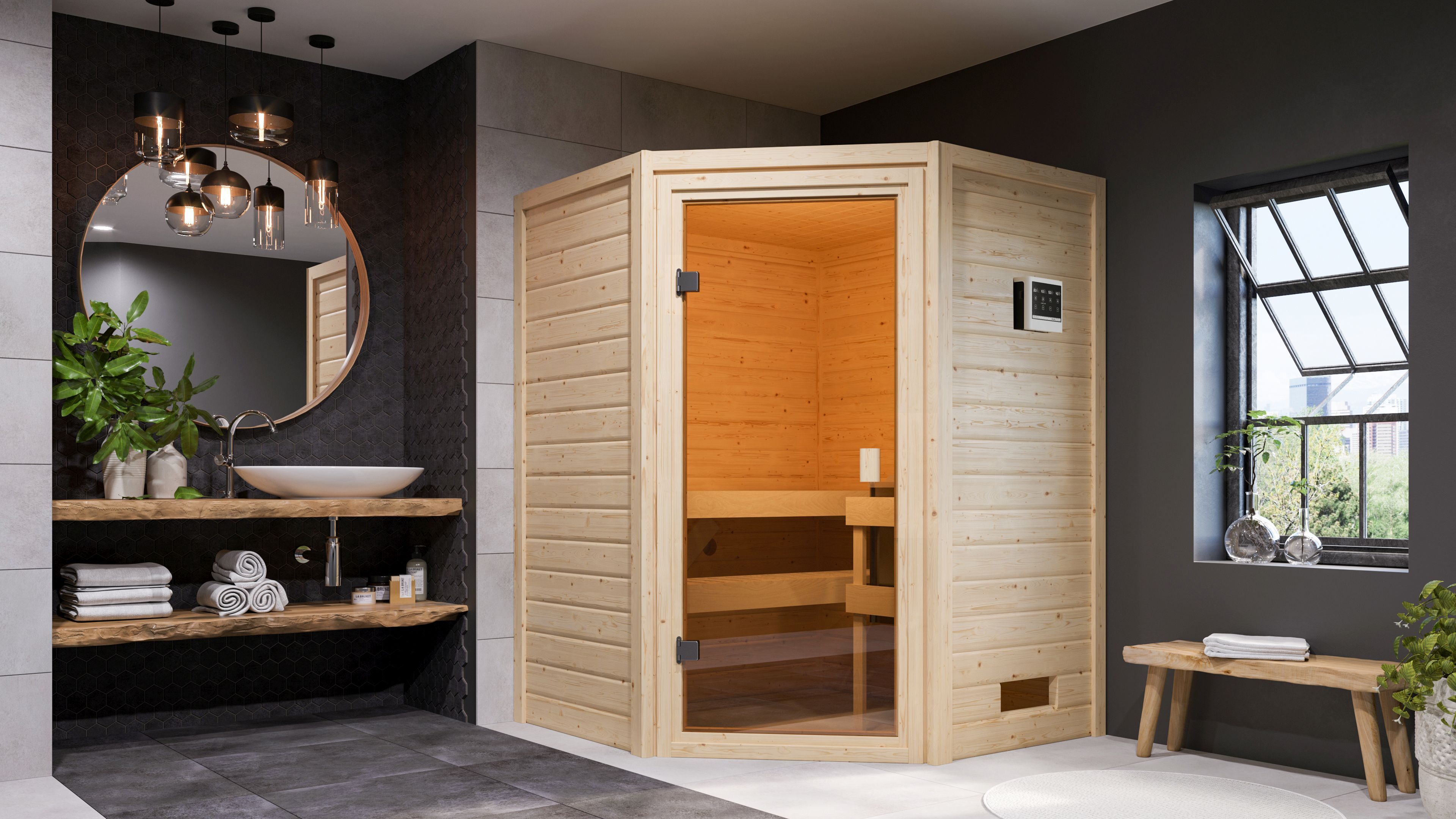 Sauna Valida 1 Eckeinstieg