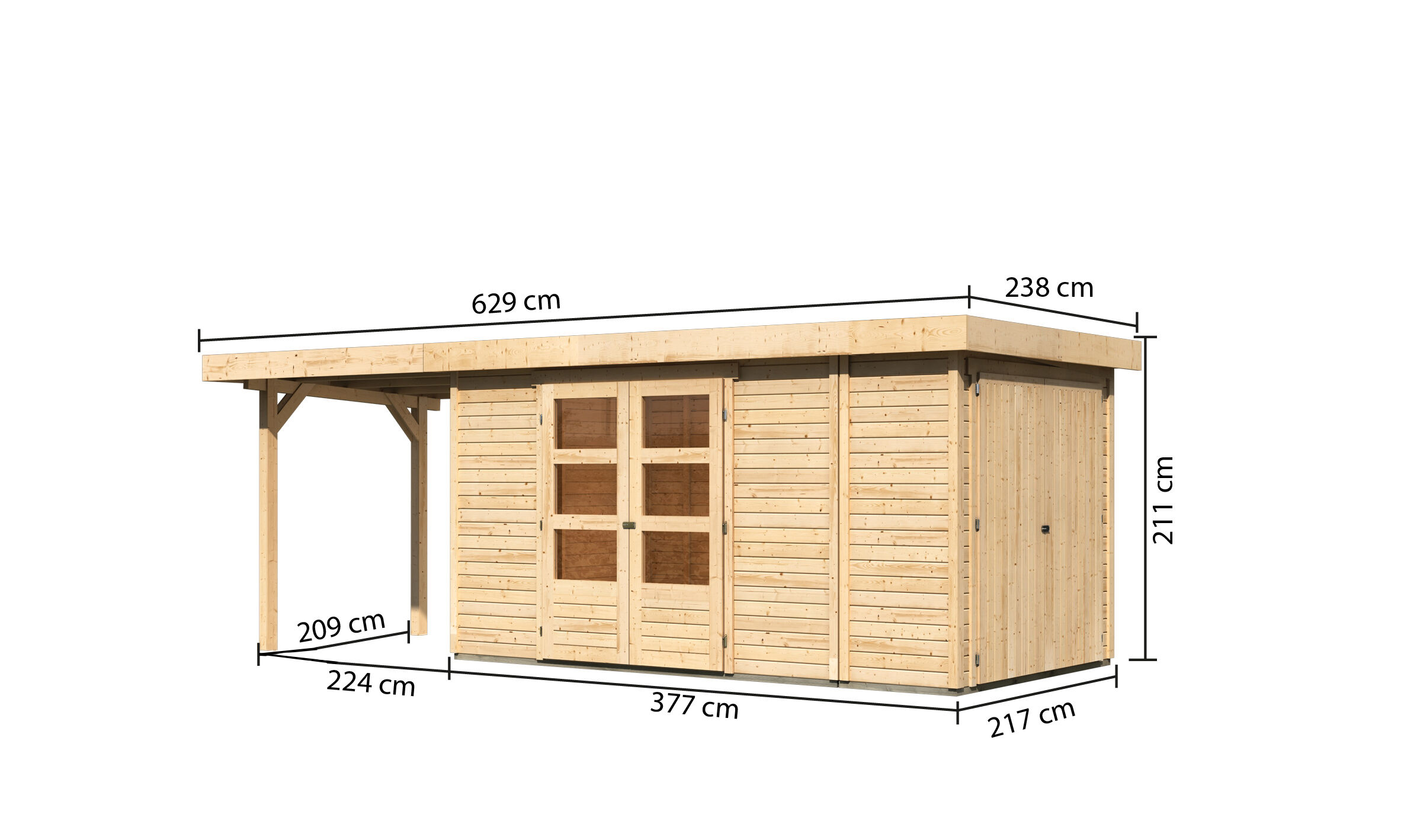 Gartenhaus Retola 5