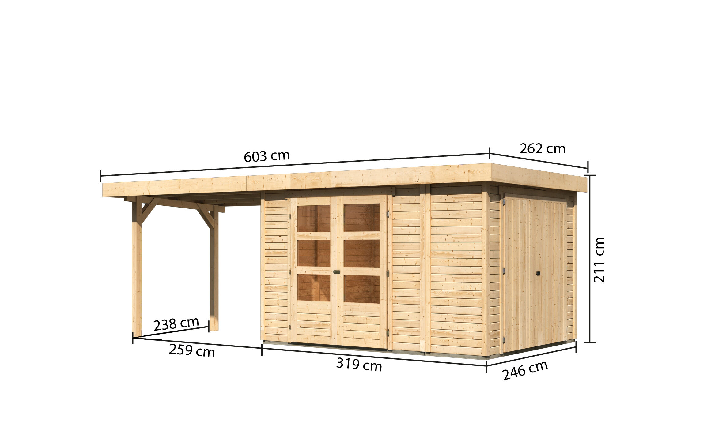 Gartenhaus Retola 4