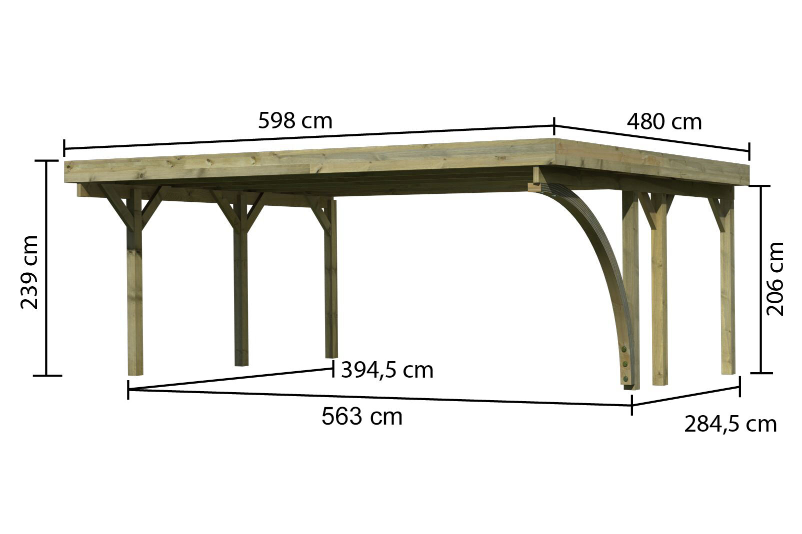 Doppelcarport Classic 1