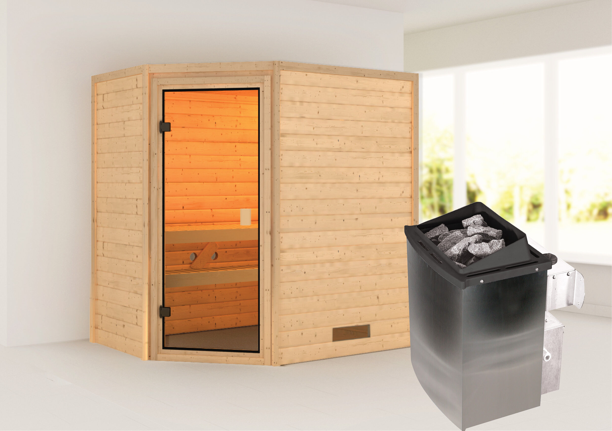 Sauna Valida 2 Eckeinstieg