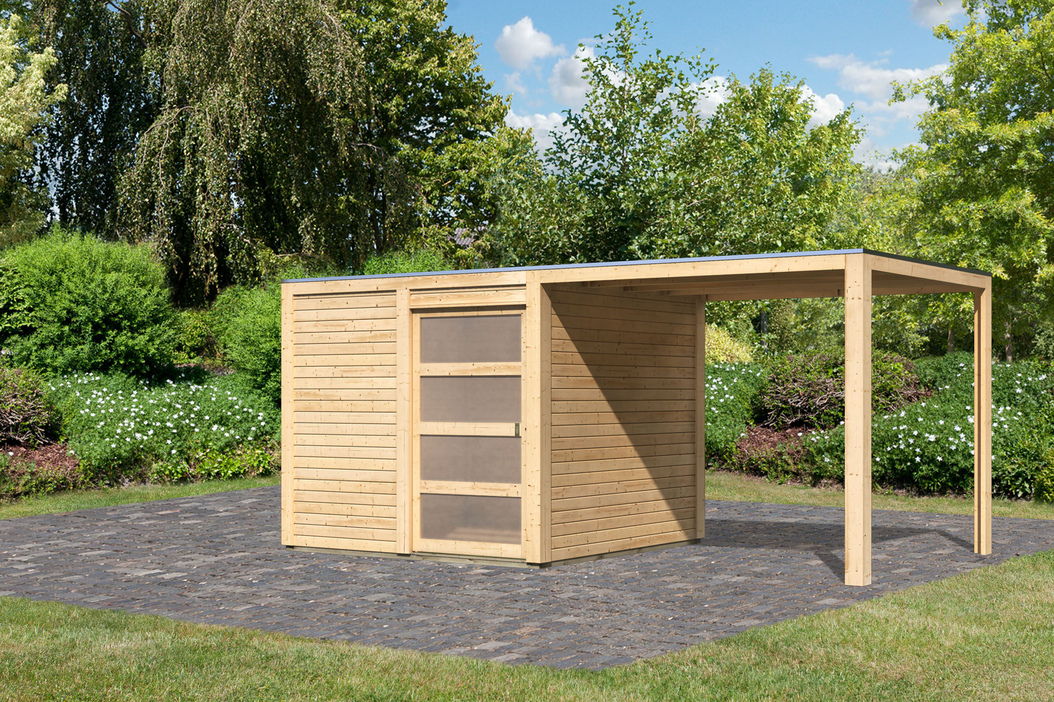 Gartenhaus Qubic 1