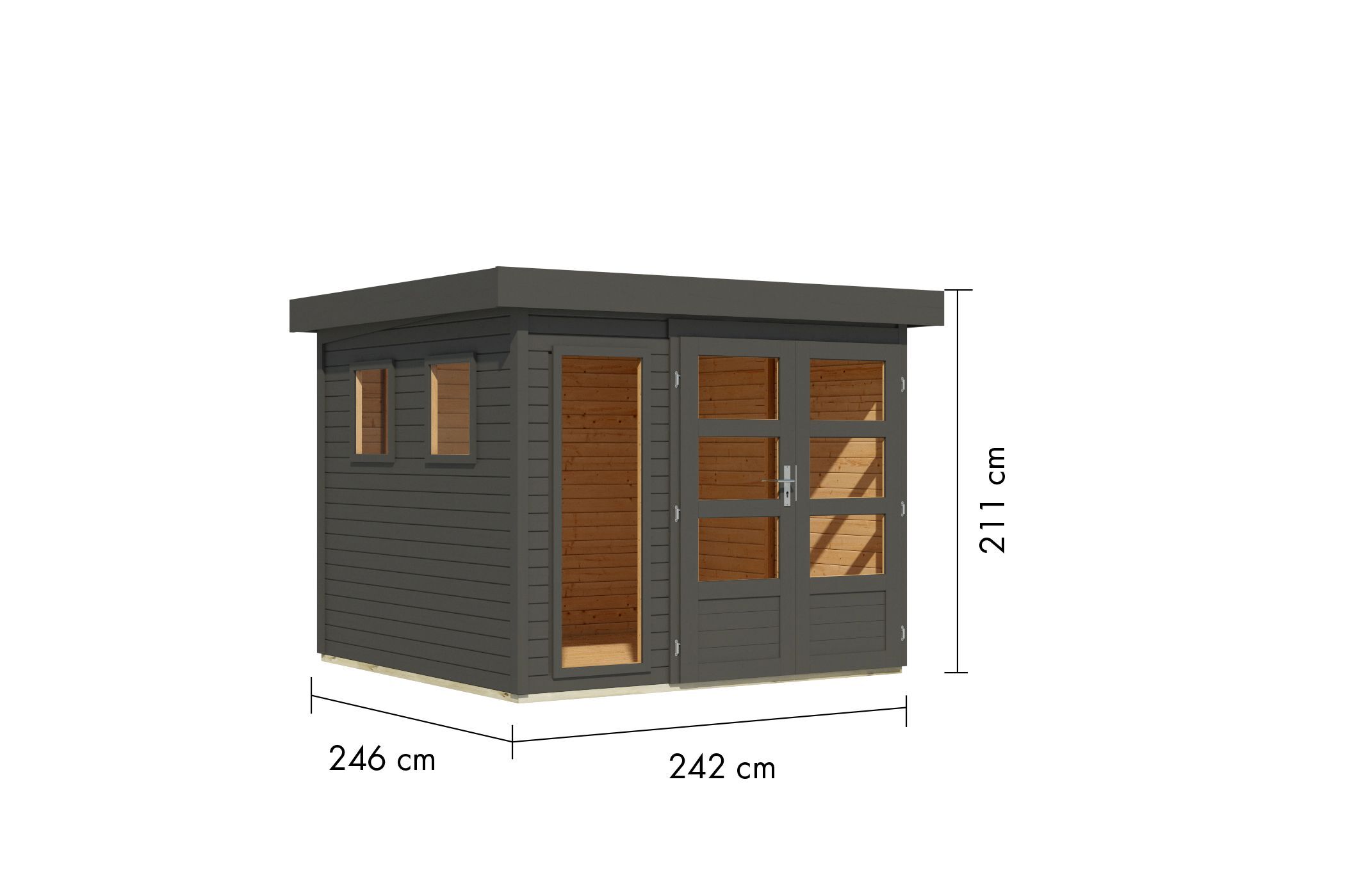 Gartenhaus Lahar 3,5