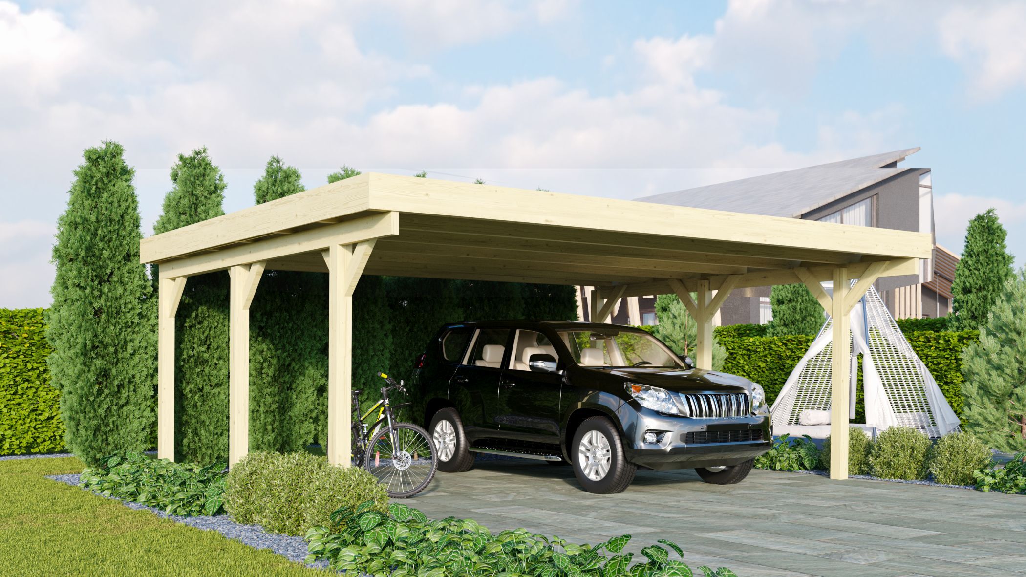 Doppelcarport Classic 1