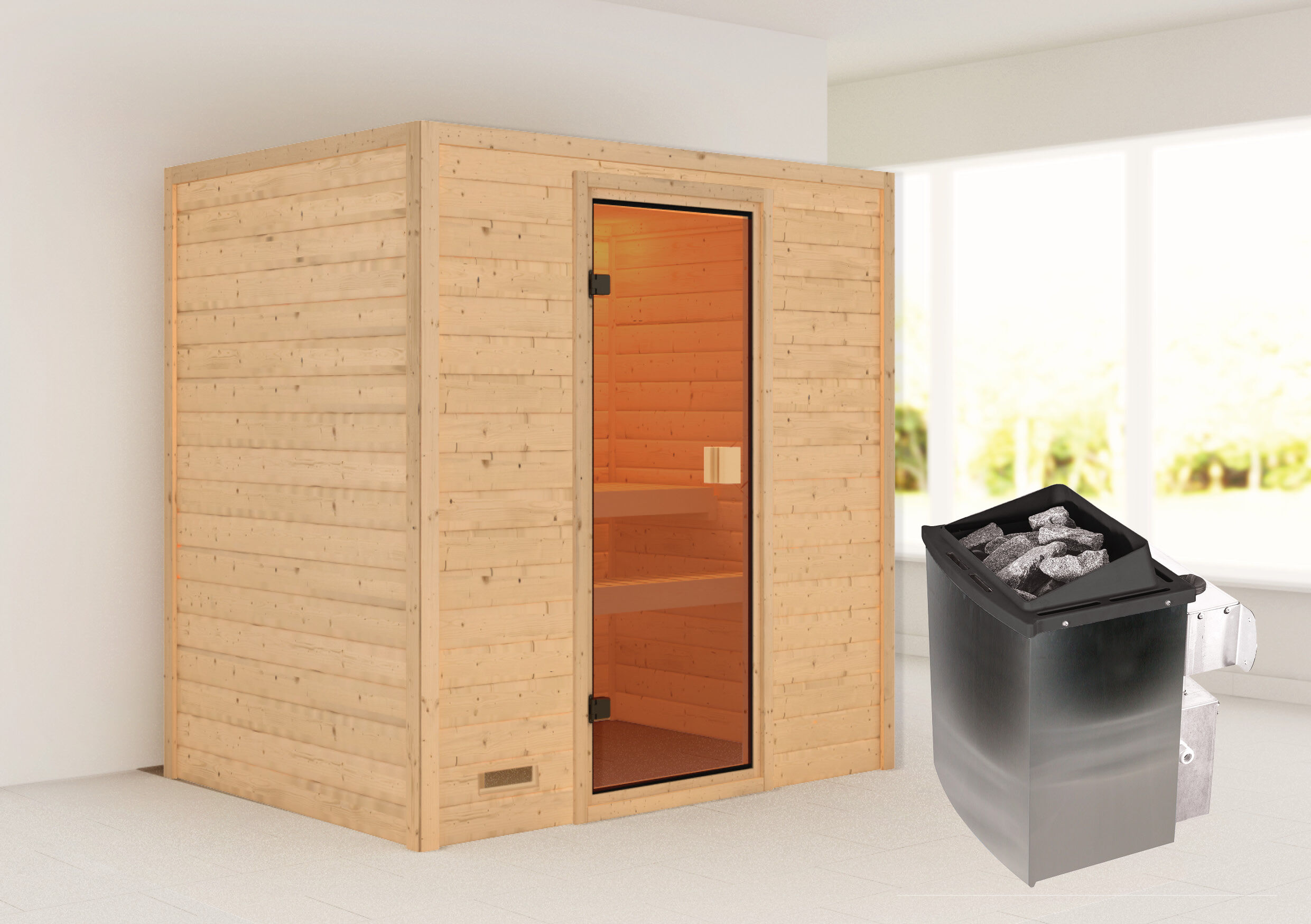 Sauna Valida 2 Fronteinstieg