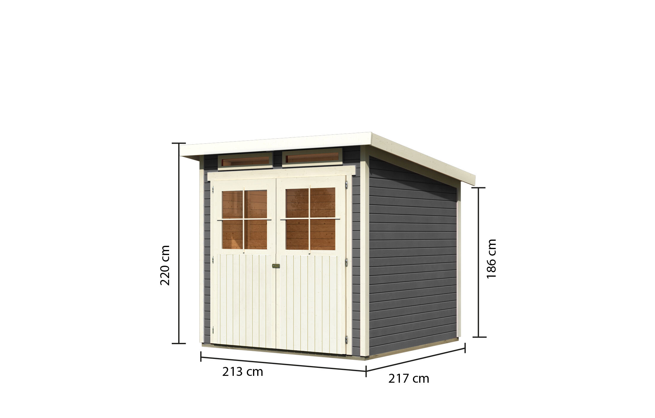 Karibu Gartenhaus System