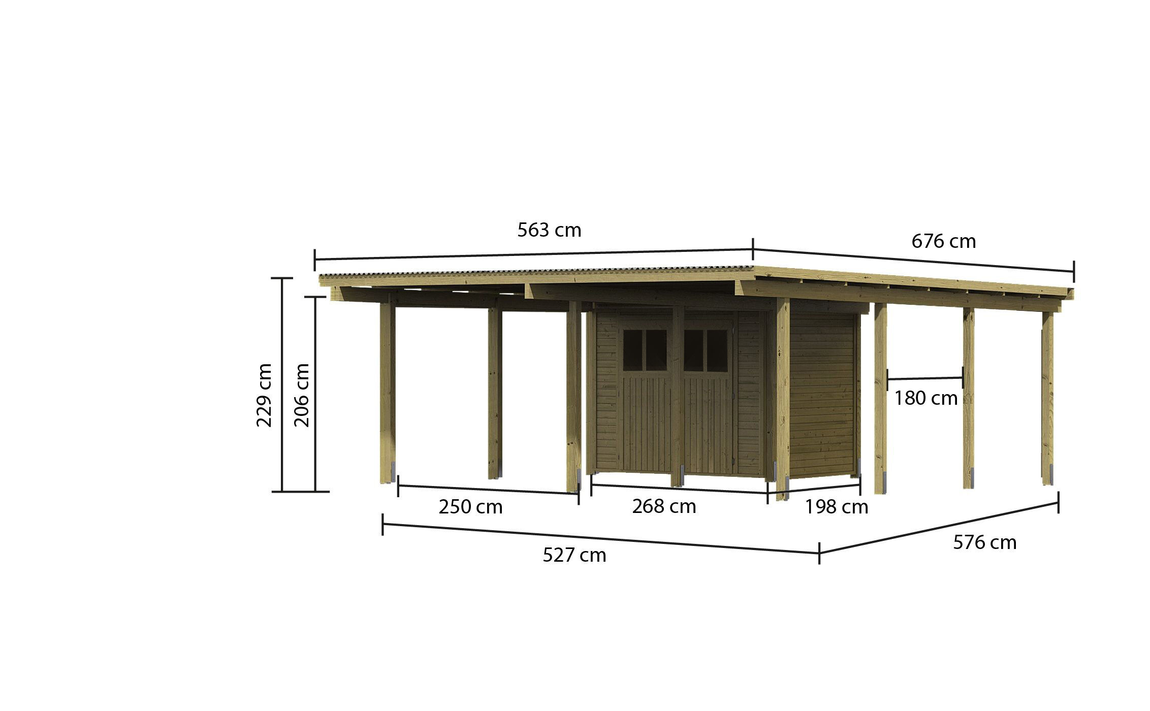Doppelcarport Eco 2