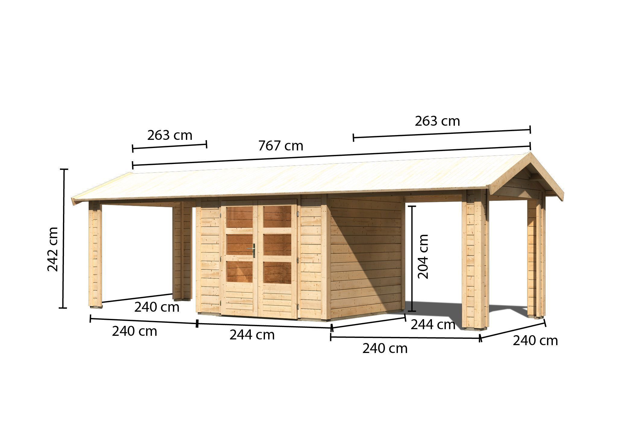 Gartenhaus Theres 3