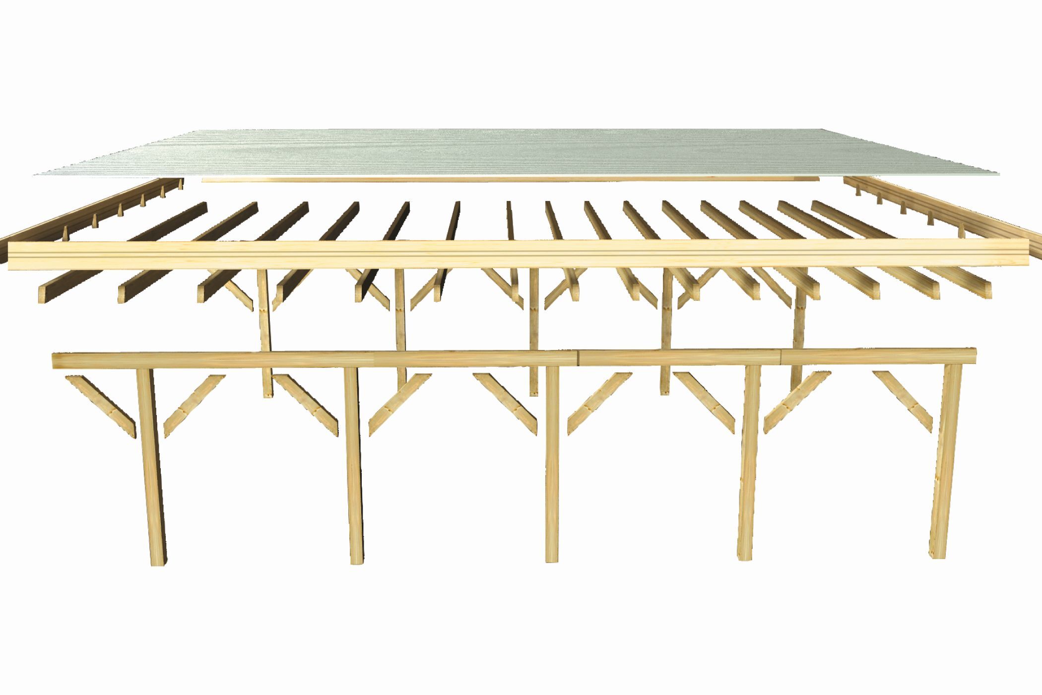 Einzelcarport Classic 3