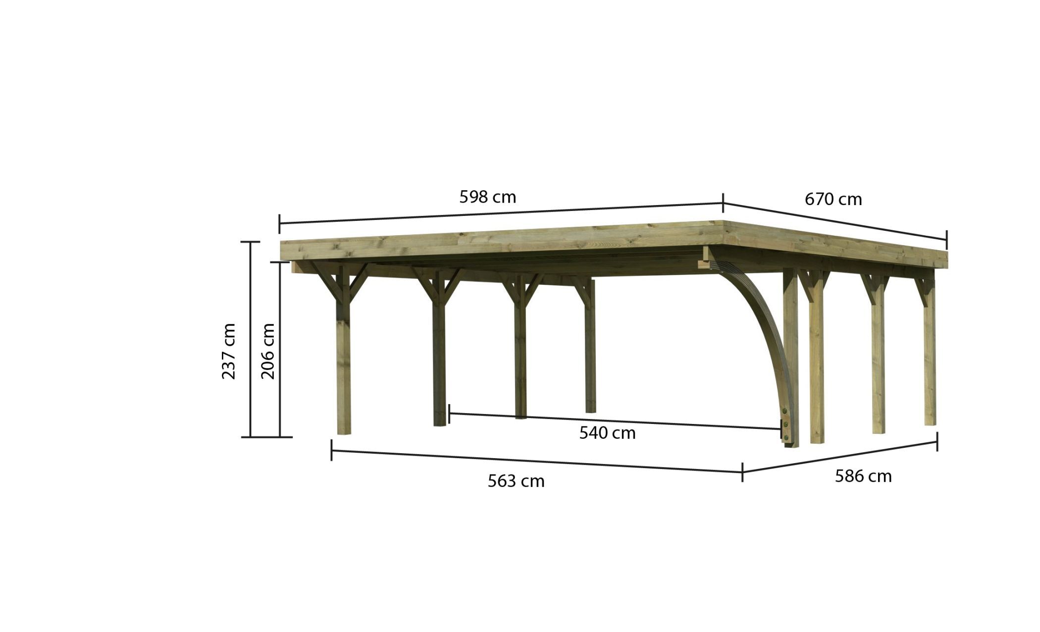 Doppelcarport Classic 2