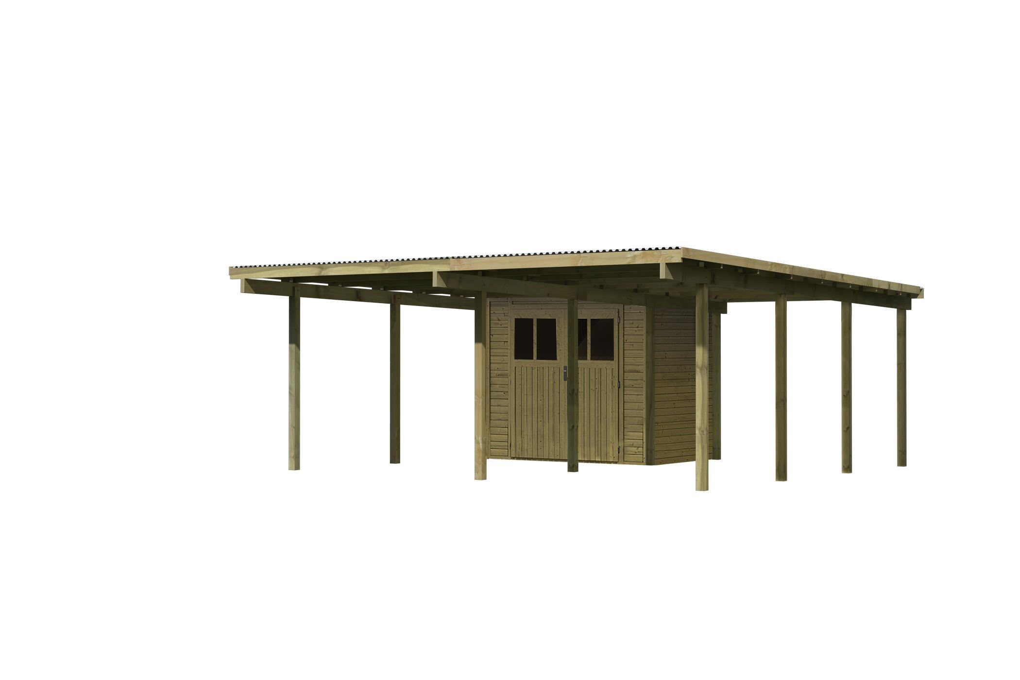 Doppelcarport Eco 2