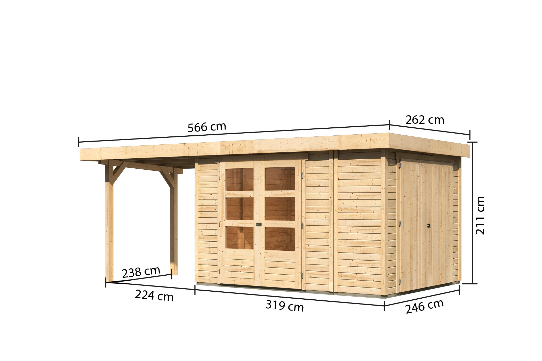 Gartenhaus Retola 4