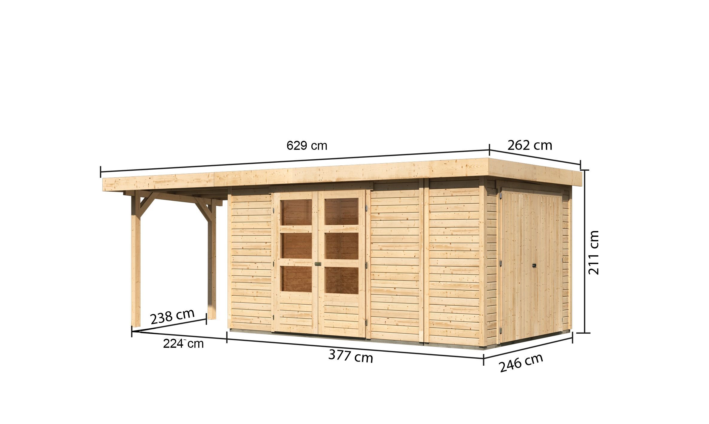 Gartenhaus Retola 6