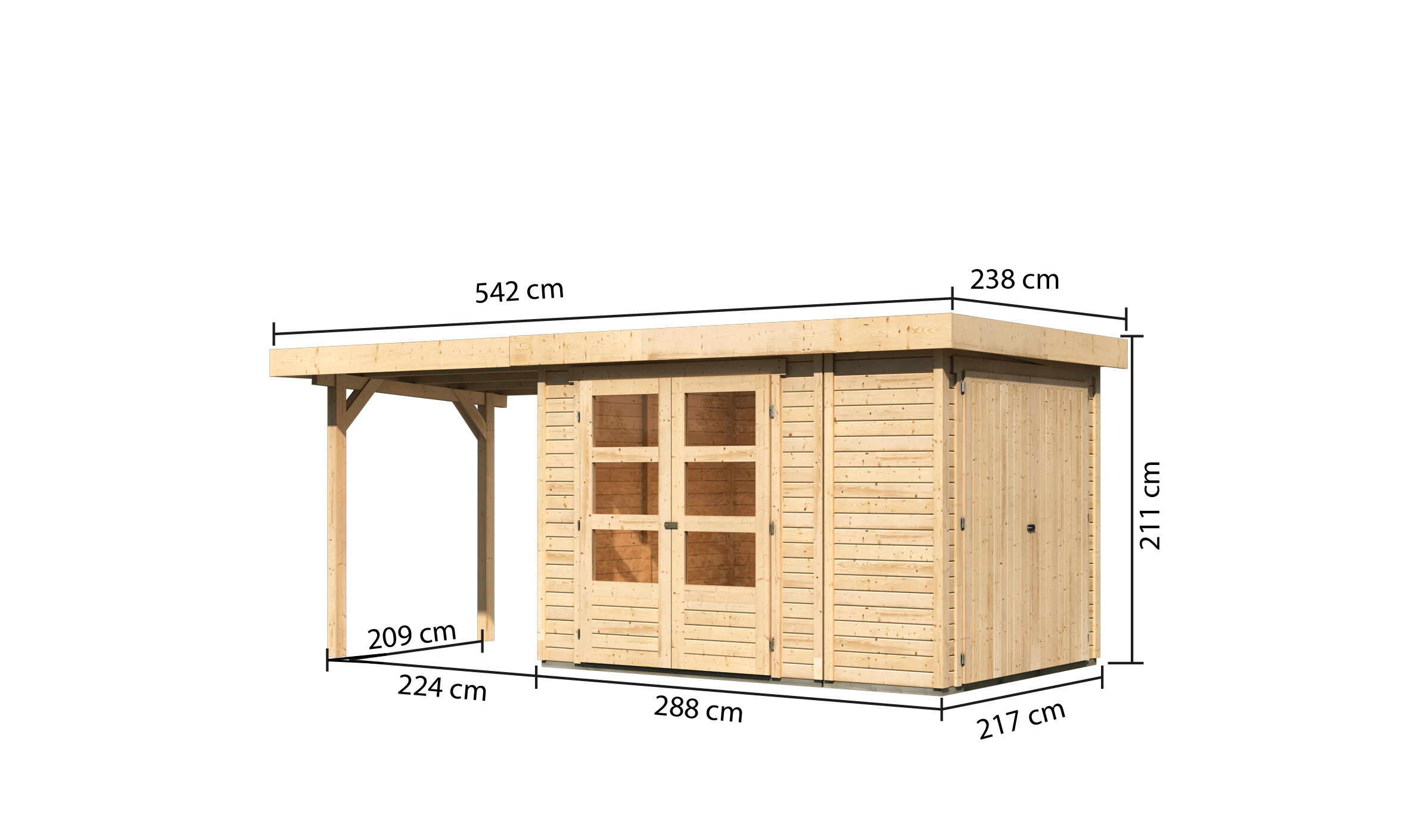 Gartenhaus Retola 2