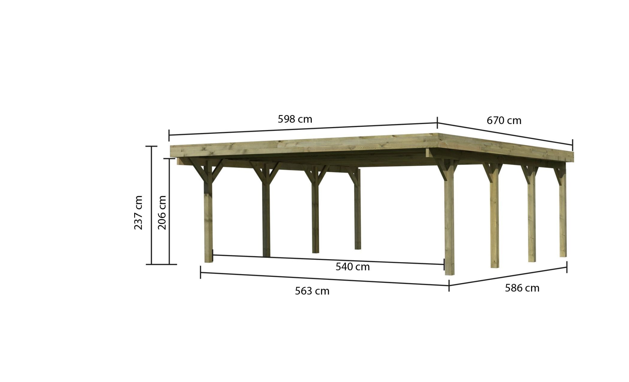 Doppelcarport Classic 2
