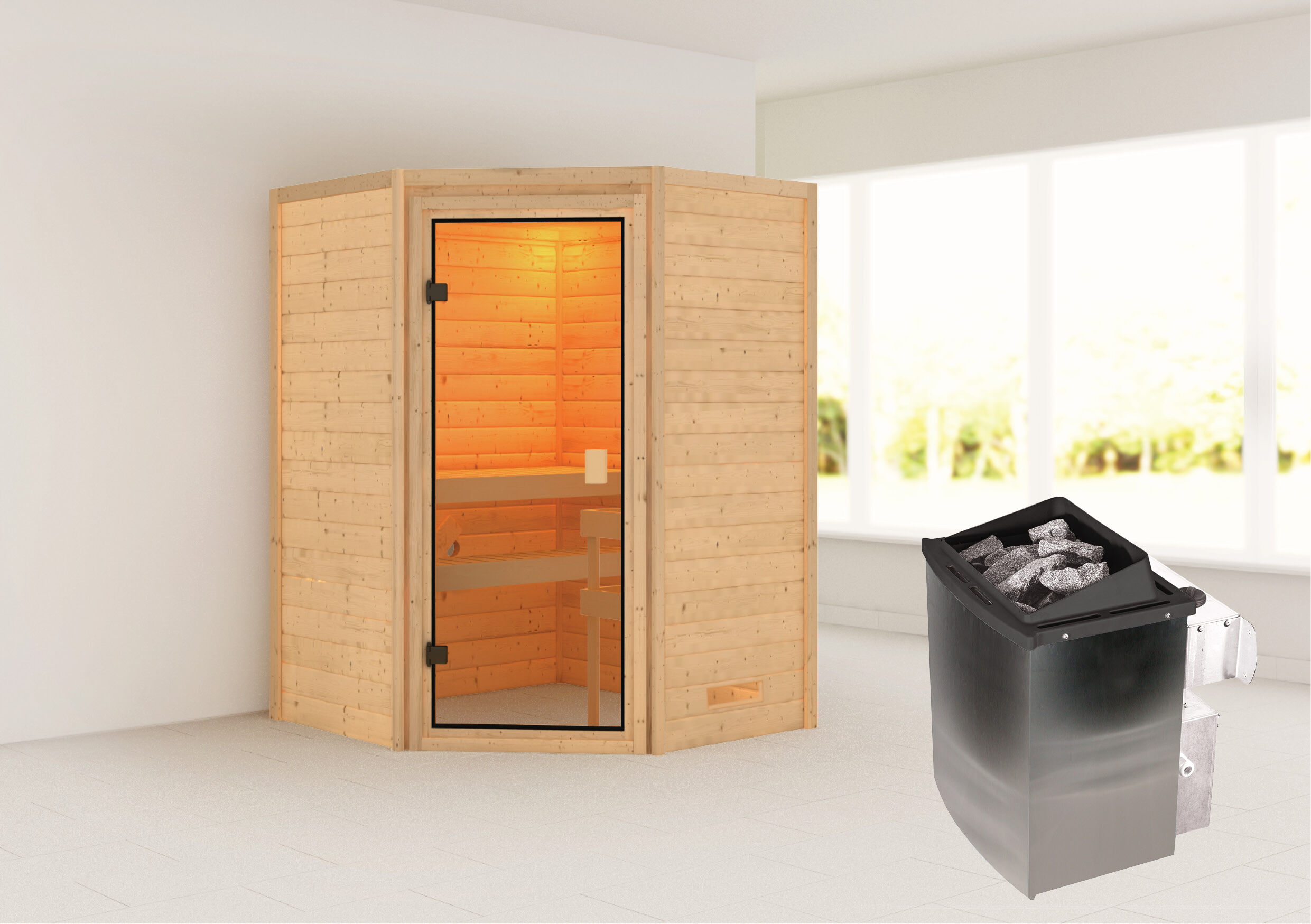 Sauna Valida 1 Eckeinstieg