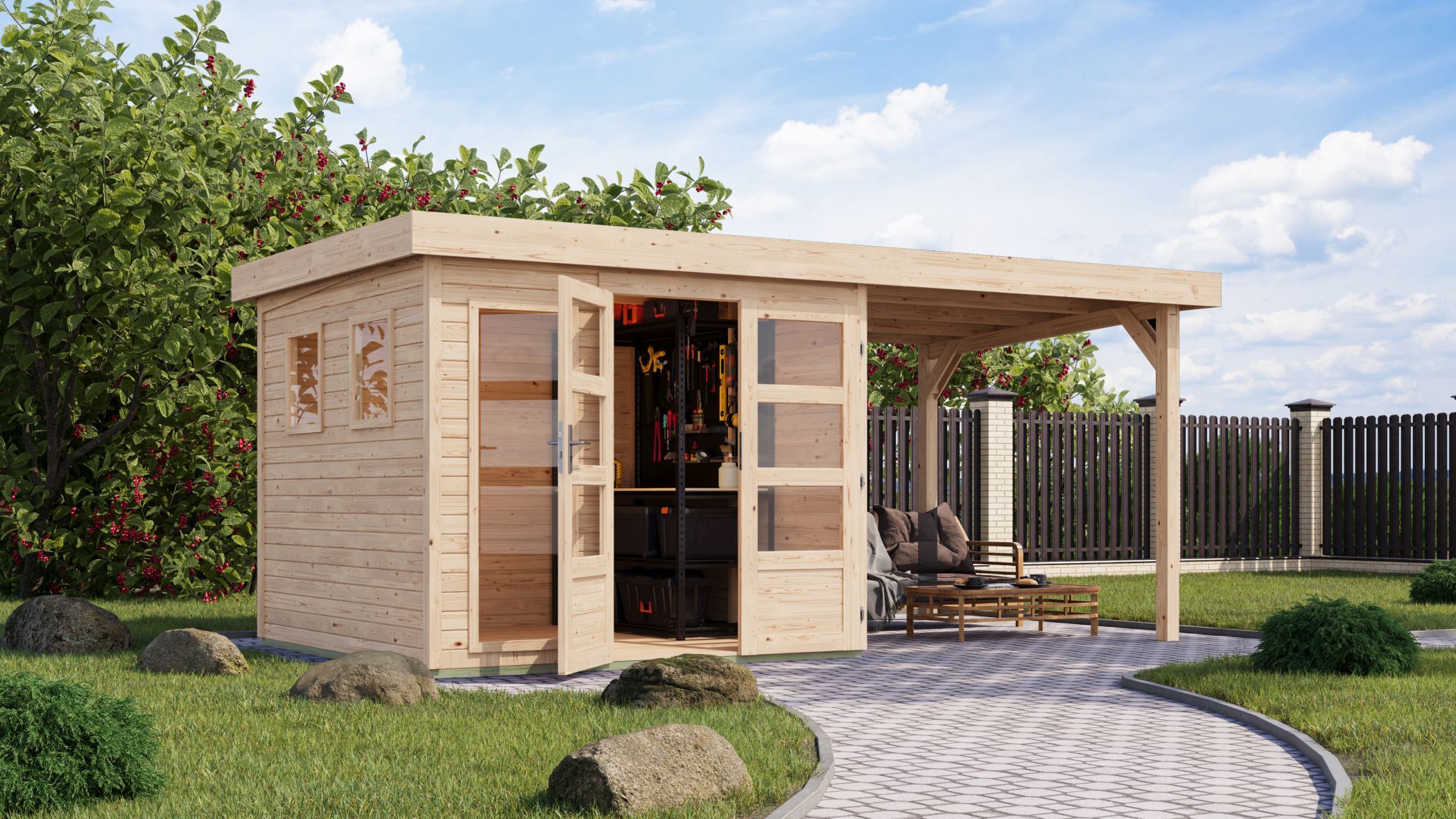 Gartenhaus Lahar 3,5