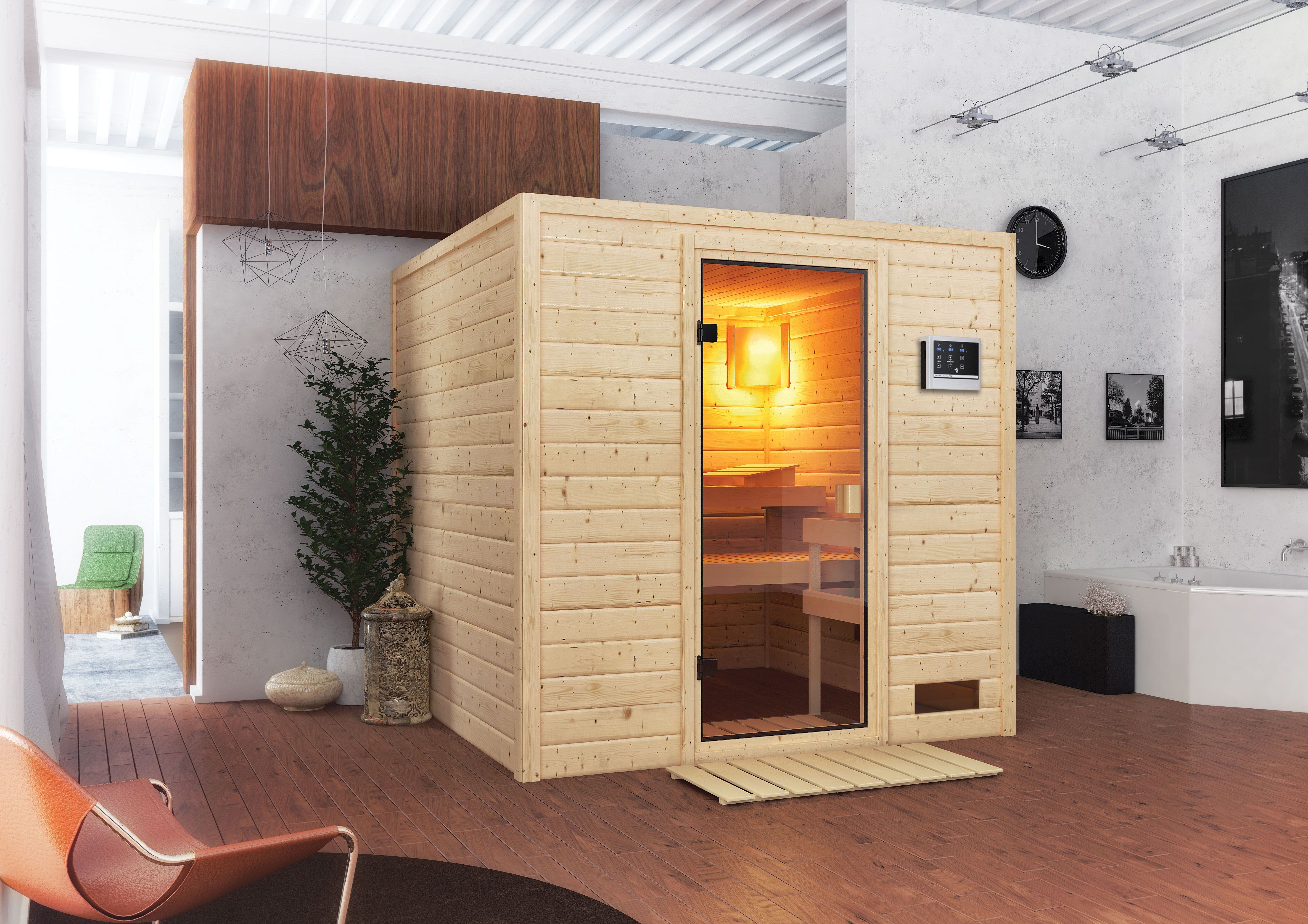 Sauna Valida 3 Fronteinstieg