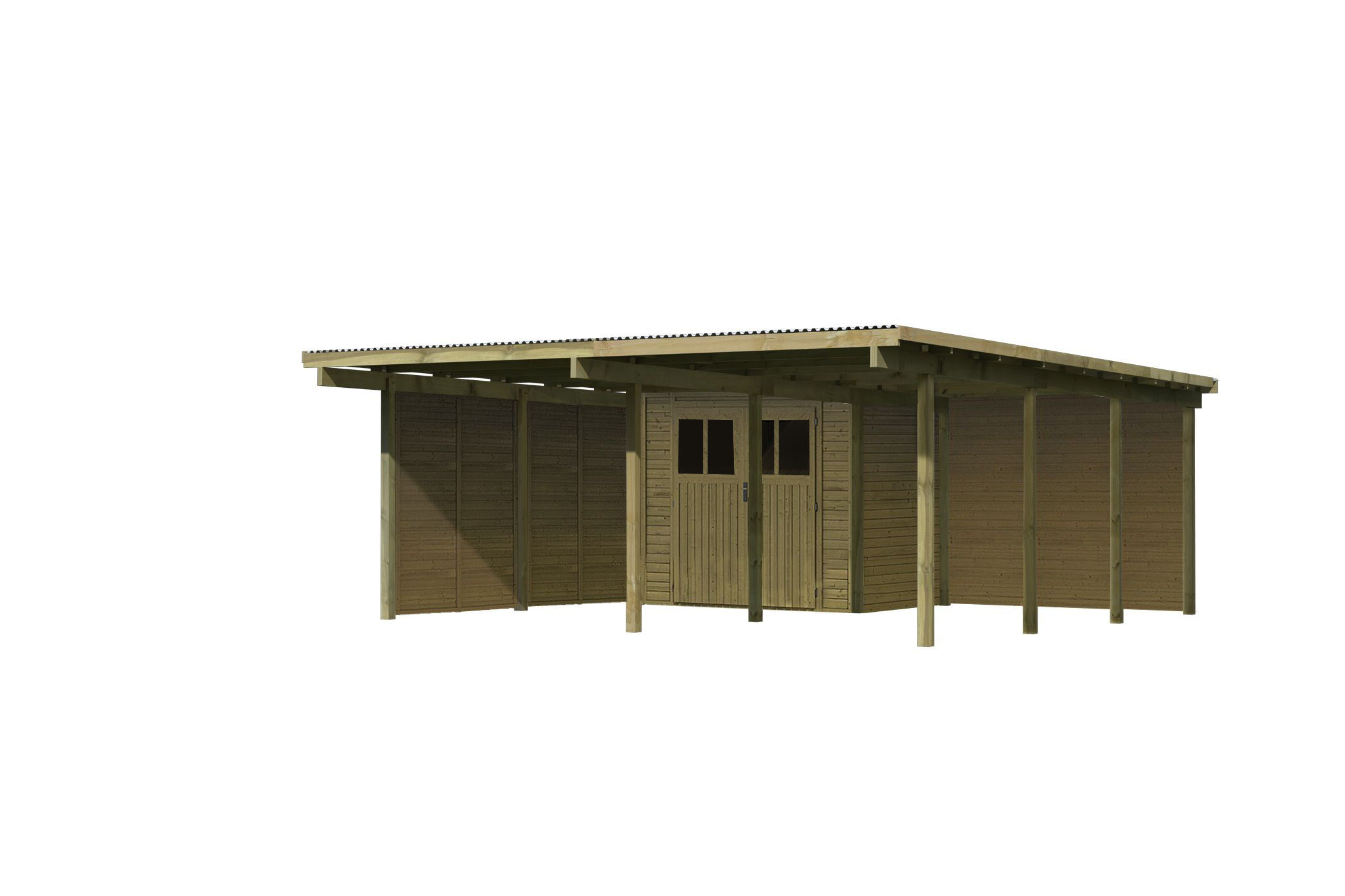 Doppelcarport Eco 2