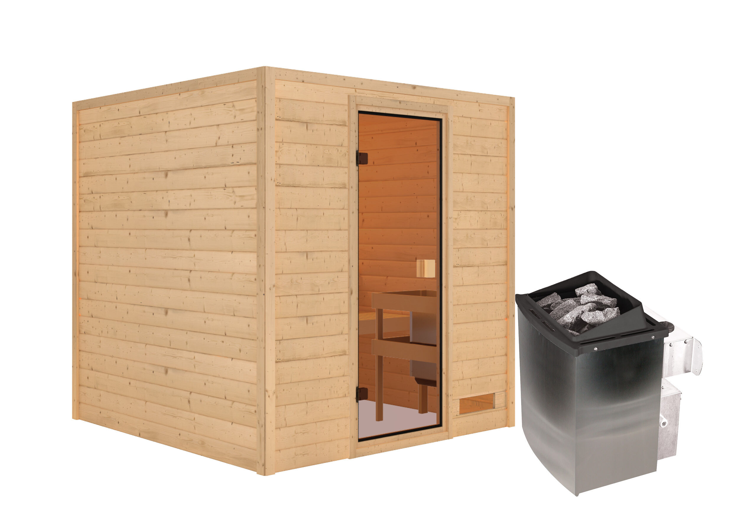 Sauna Valida 3 Fronteinstieg
