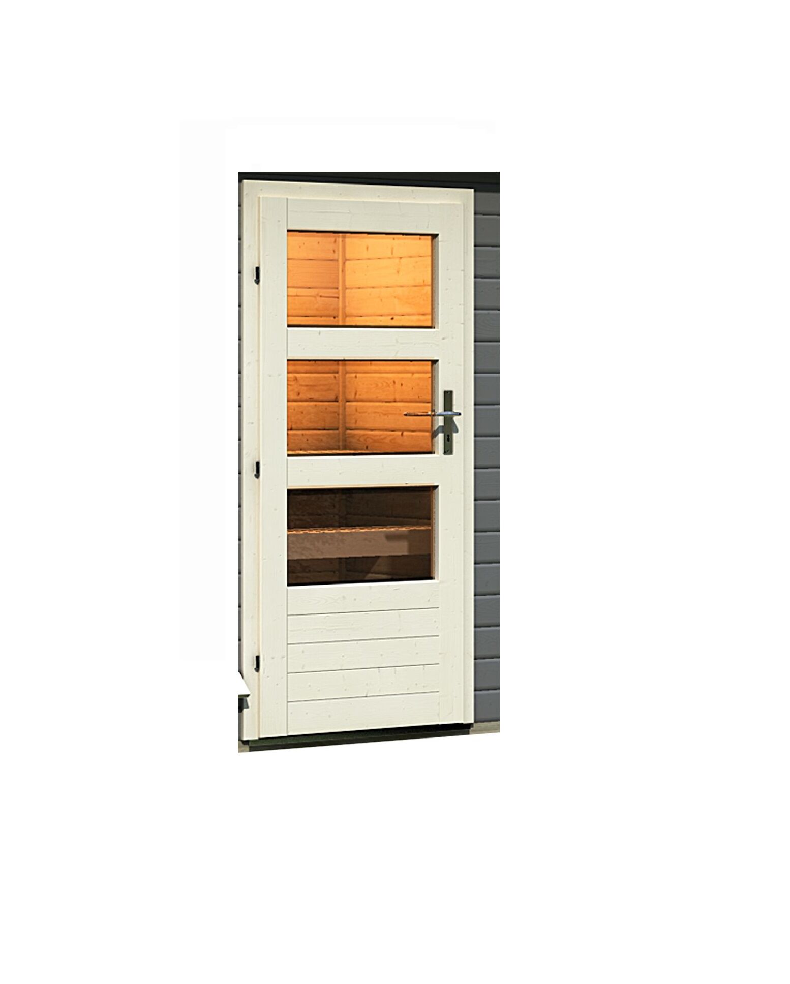 Türpaket Außensauna Modern