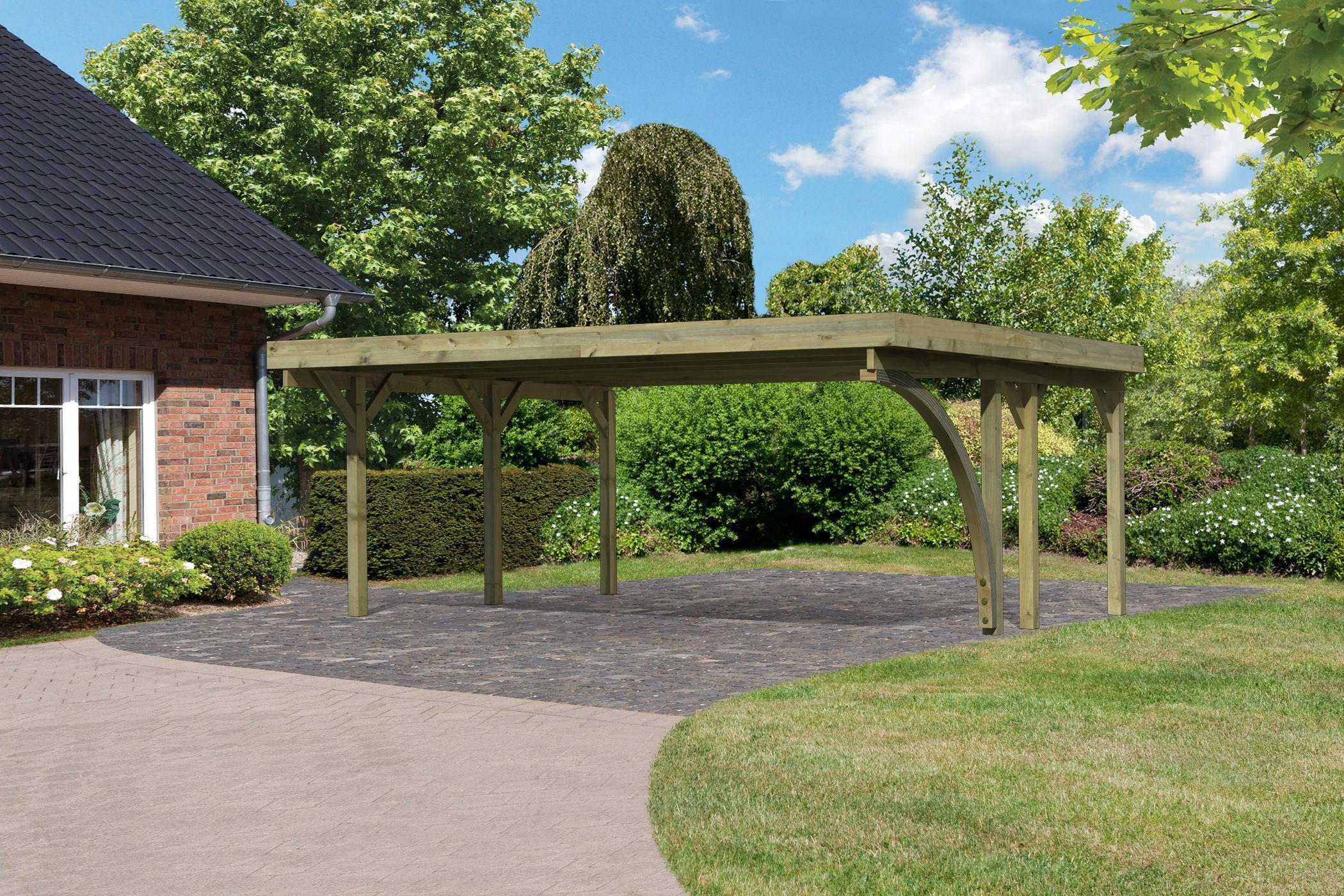 Doppelcarport Classic 1