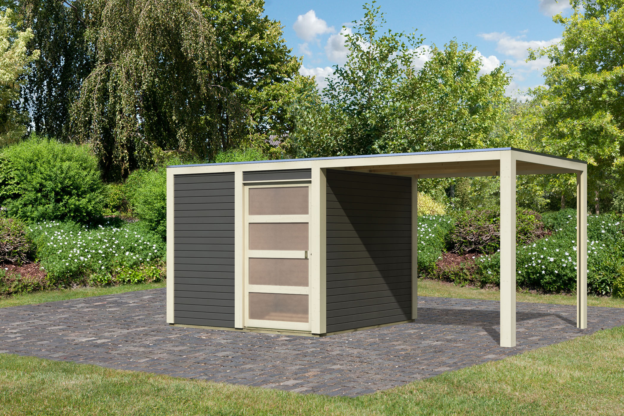 Gartenhaus Qubic 1