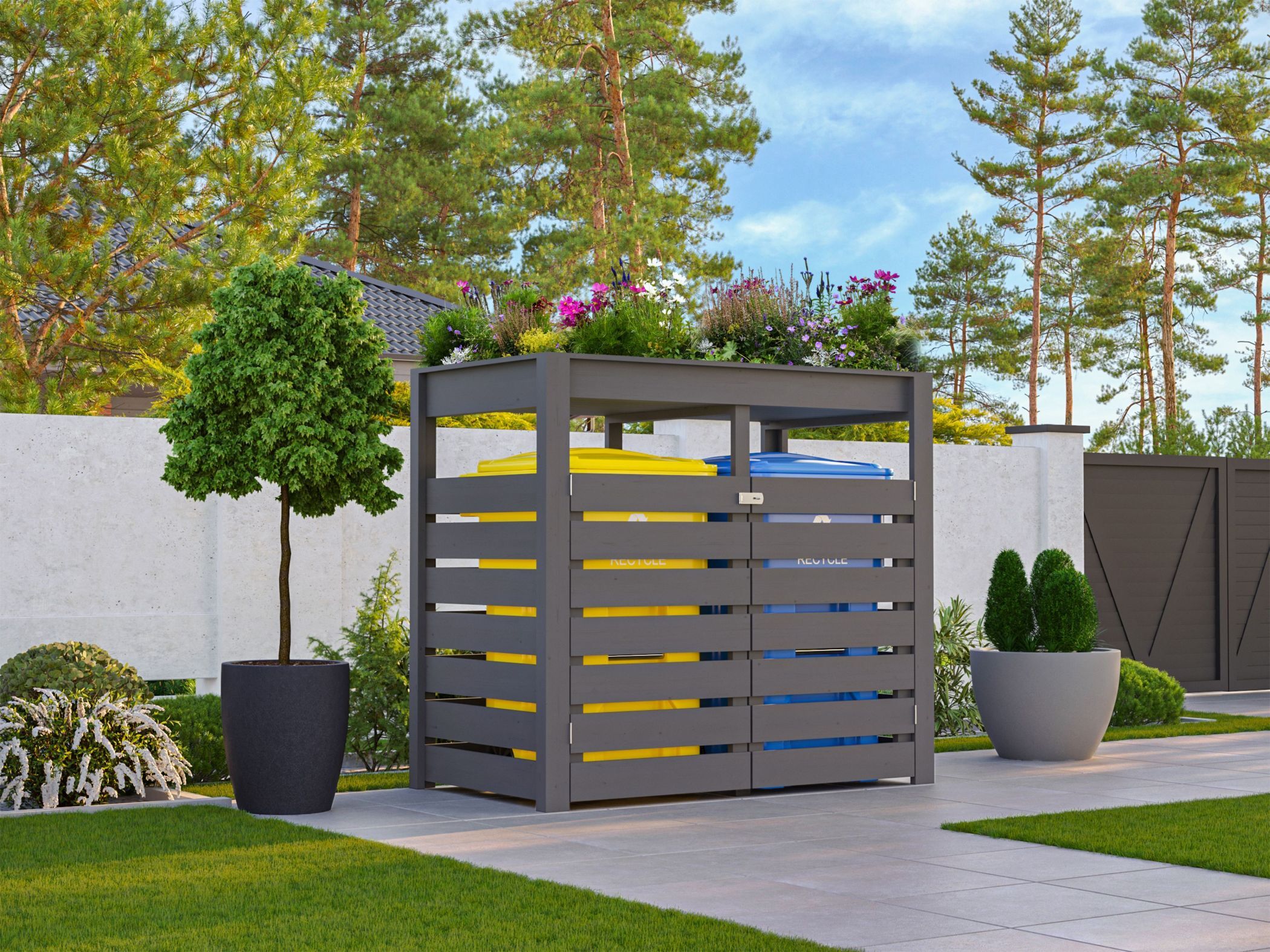 Mülltonnenbox 1