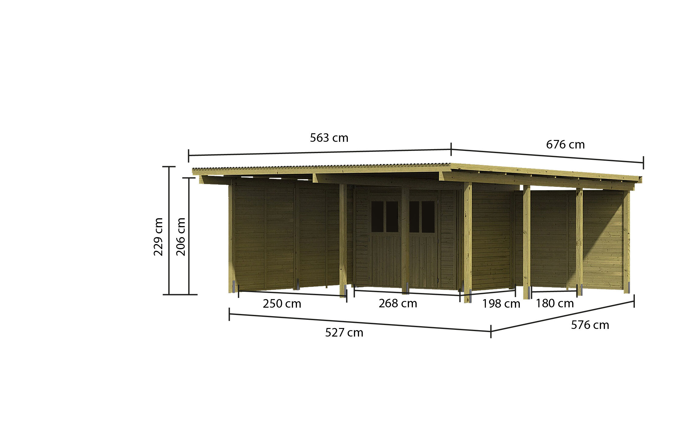 Doppelcarport Eco 2